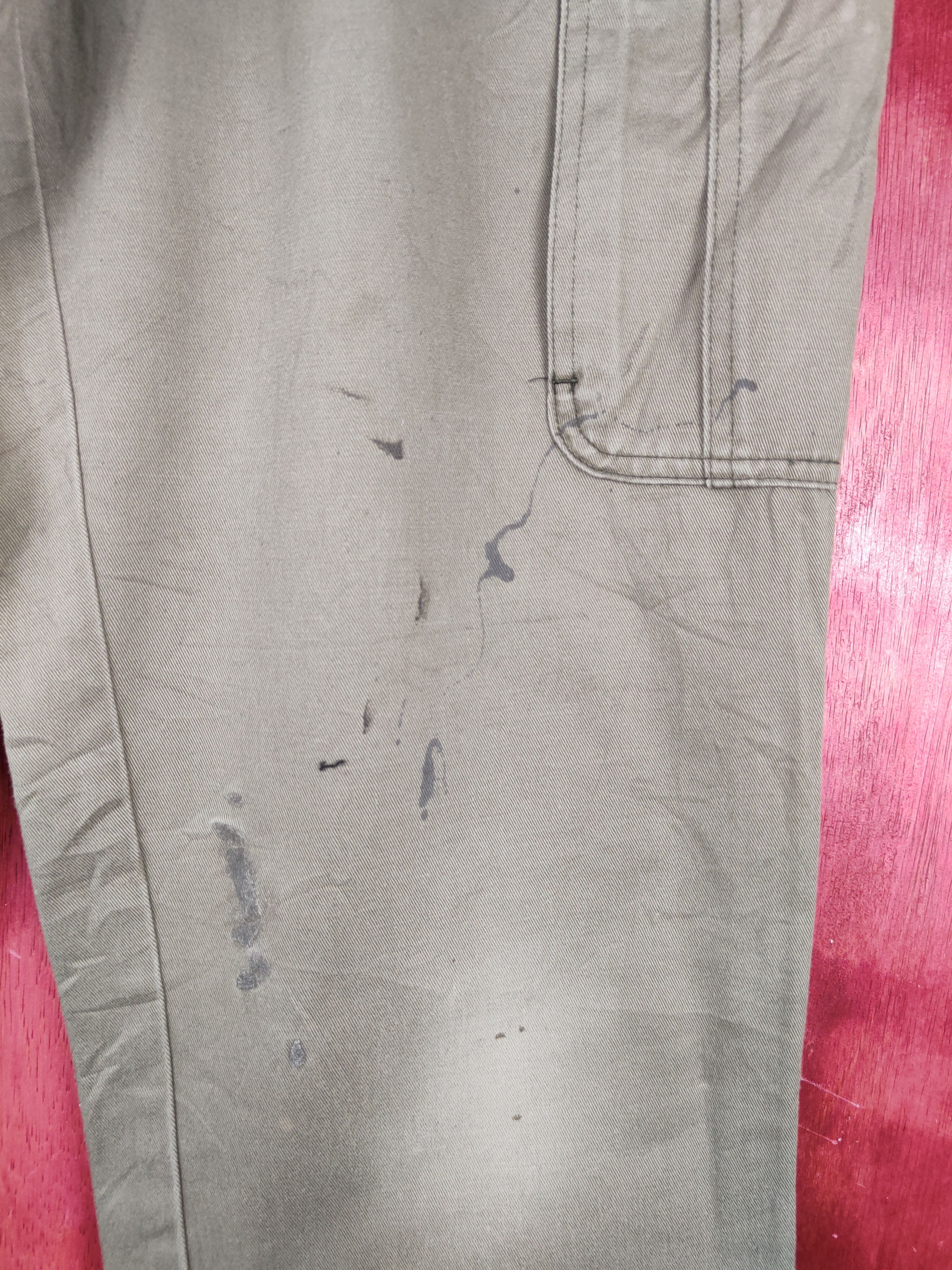 Japanese Brand Ahead Worker Olive Multipocket Tactical Cargo Pants #S1275 Size US 29 - 7 Thumbnail