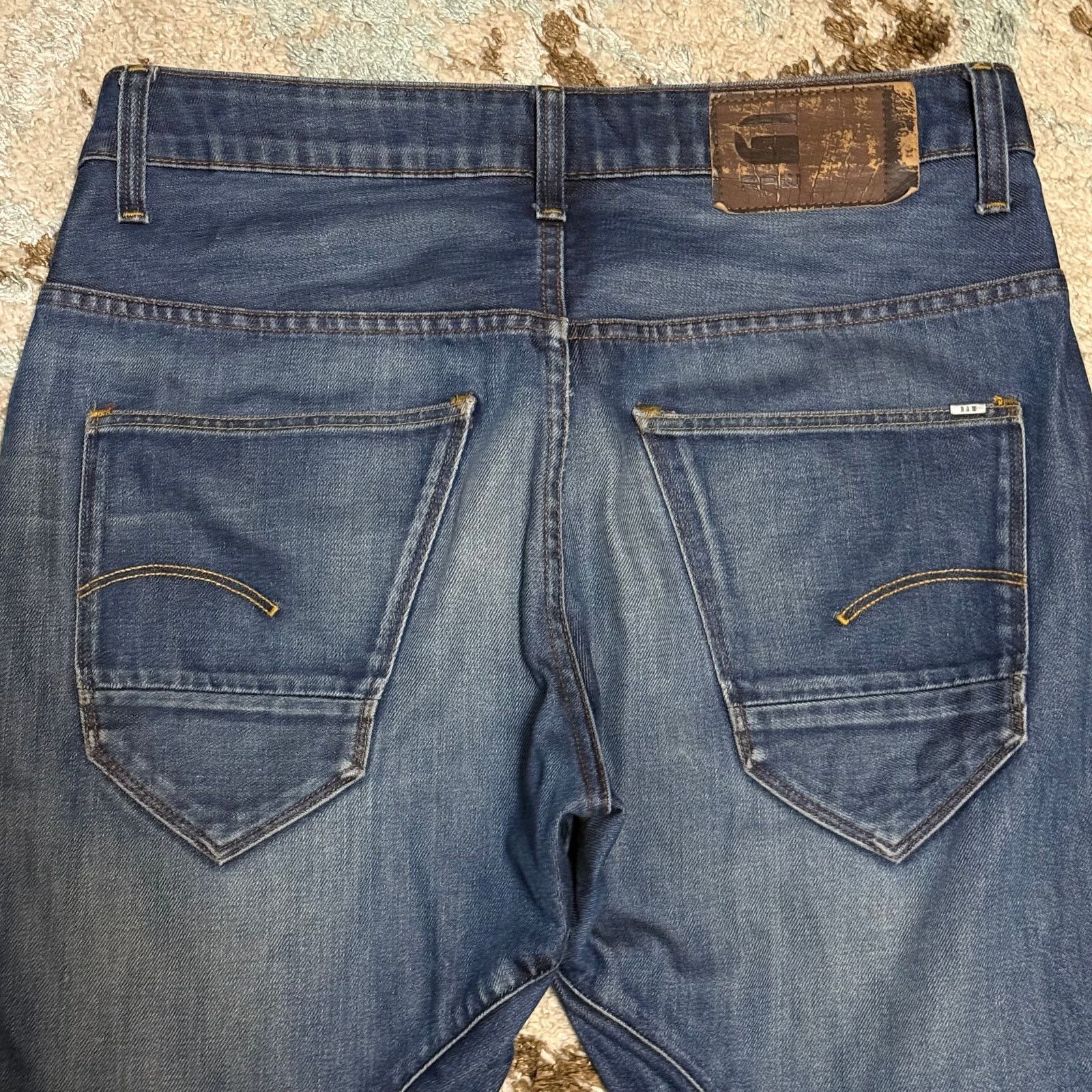 G-Star G Star Raw Arc 3D Tapered Jeans Size 31x28 Streetwear Size US 31 - 3 Thumbnail