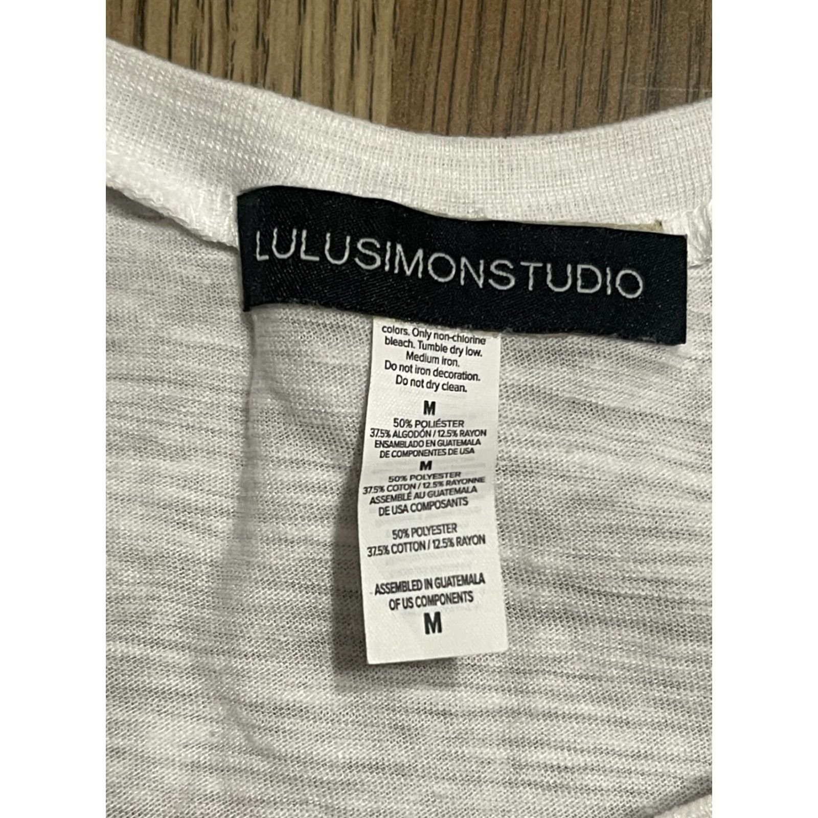 Vintage LULUSIMONSTUDIO Tank Top Womens Size M White YES GIRL YES Tank Top Shirt Womens M White LULUSIMONSTUDIO Size M / US 6-8 / IT 42-44 - 6 Thumbnail