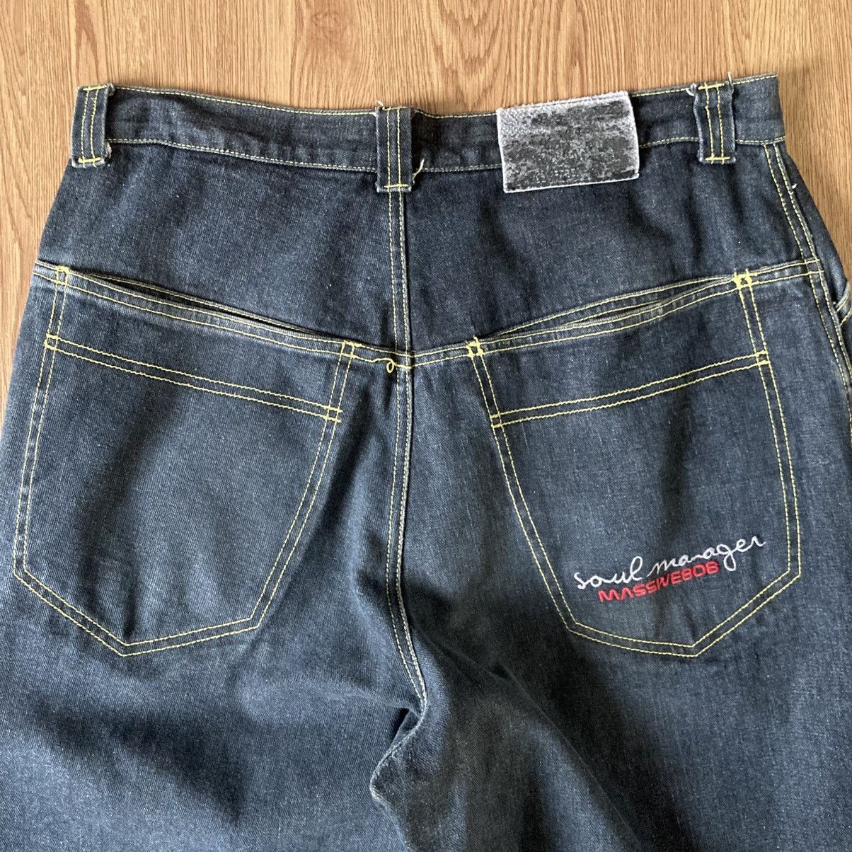 Triple 5 Soul Vintage Rare Freaky Massive Baggy Jeans Size US 36 / EU 52 - 7 Thumbnail