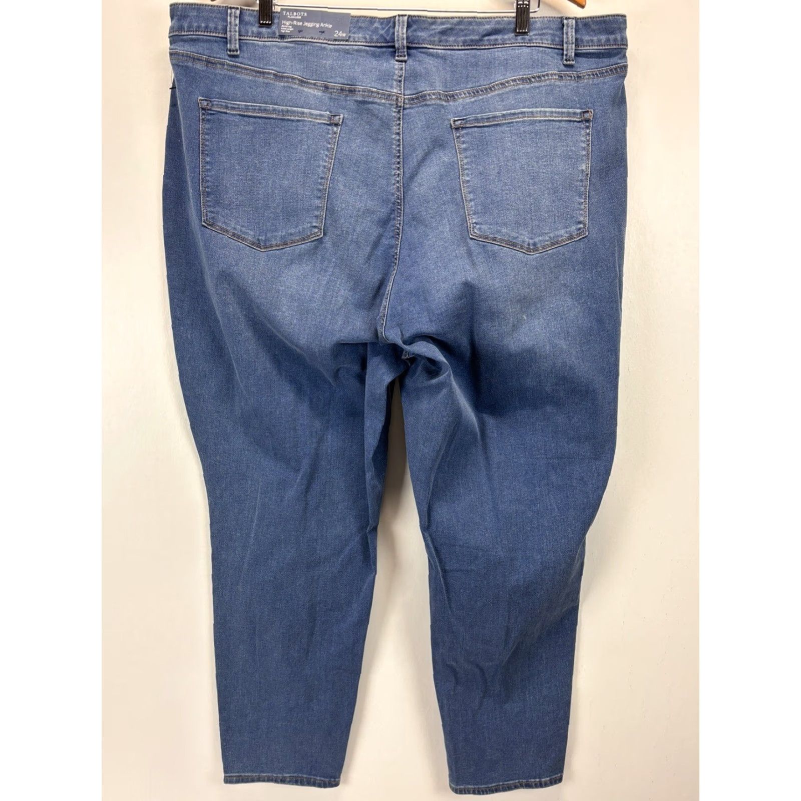 Talbots Talbots Jeans 24W Plus Size Women's High Rise Jegging Ankle Skinny Blue Size 42" / US 20 - 3 Thumbnail