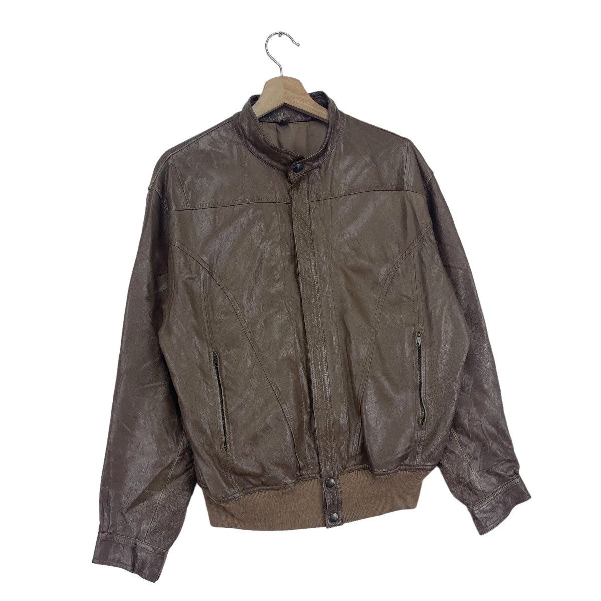 Vintage Fiocchi Italian Leather Jacket Size US M / EU 48-50 / 2 - 3 Thumbnail