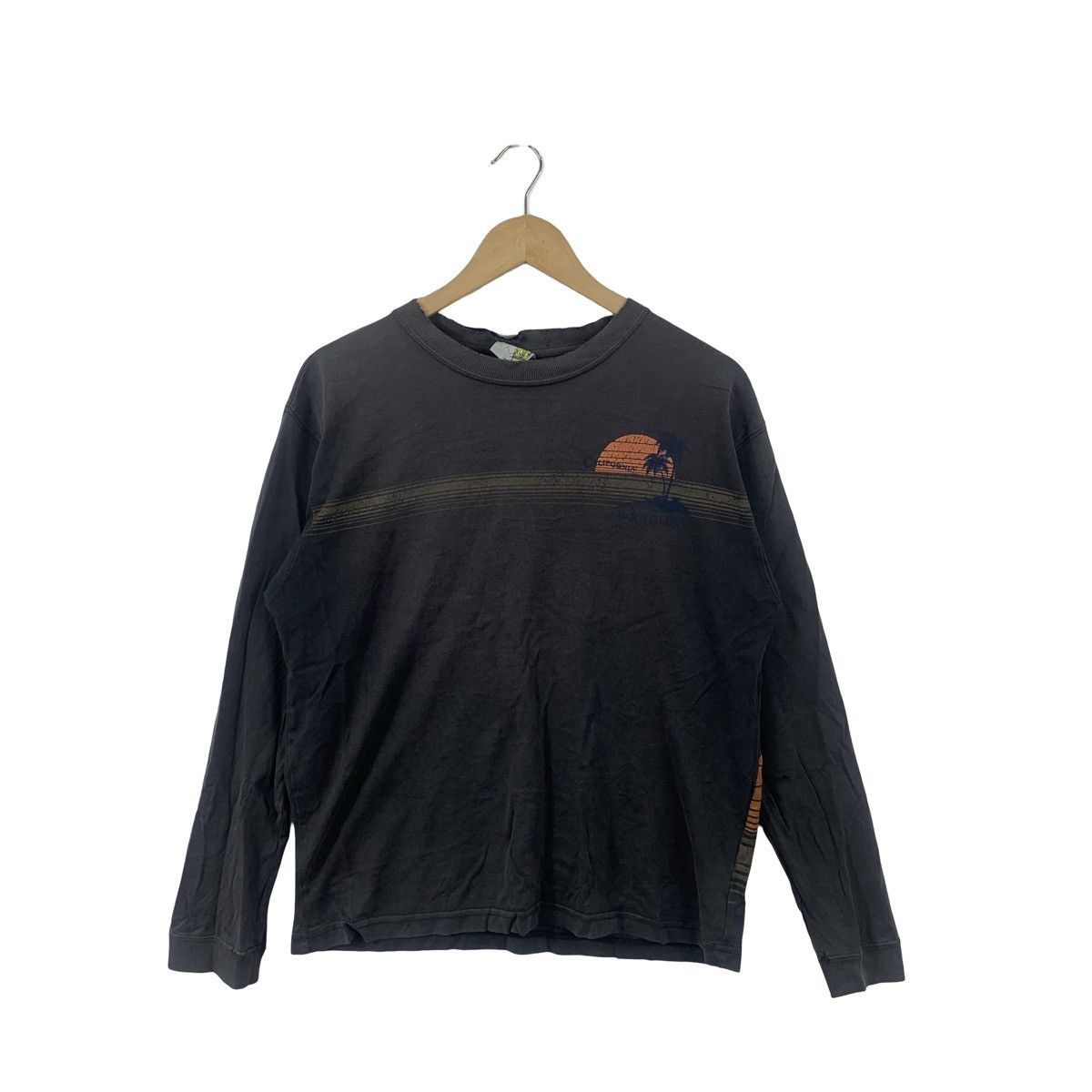 Vintage Vintage WASHED SMALL SUNSET Graphic Minimal Streetwear Style Size US M / EU 48-50 / 2 - 4 Thumbnail