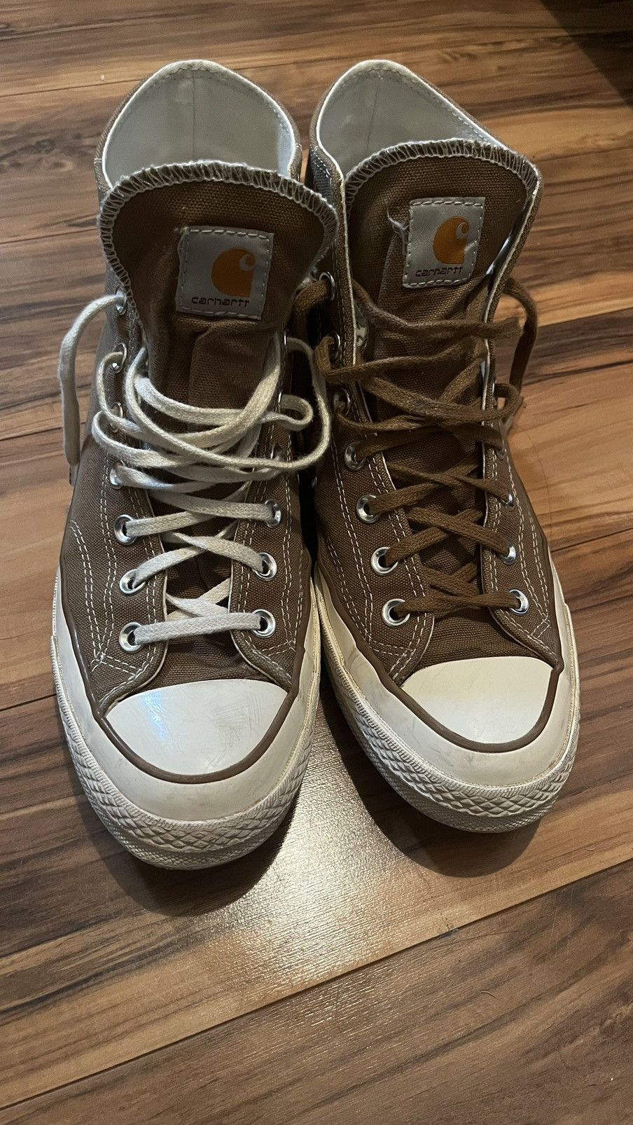 Carhartt Carhartt Wip Converse Carhartt WIP x Converse Chuck 70 Hi Hamilton Brown Grailed