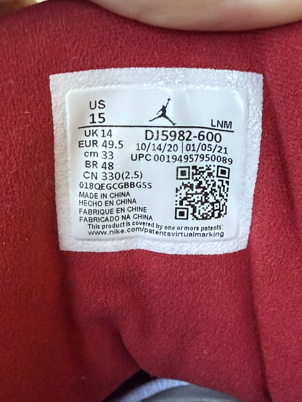 Nike Air Jordan 13 Retro ‘Gym Red Flint Grey’ Size US 15 / EU 48 - 10 Thumbnail