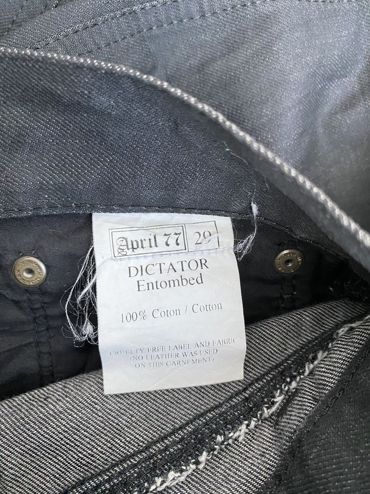 April 77 April 77 x japanese brand x denim Size US 31 - 6 Thumbnail