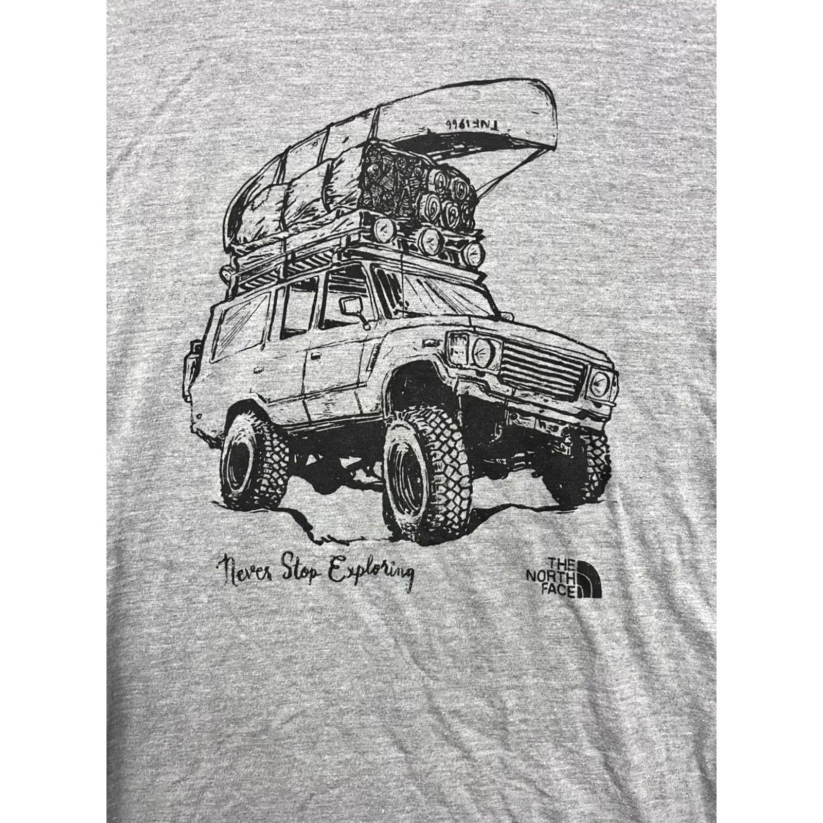 The North Face The North Face Mens Graphic Tee S Gray Slim Fit #6907 Size US S / EU 44-46 / 1 - 4 Thumbnail
