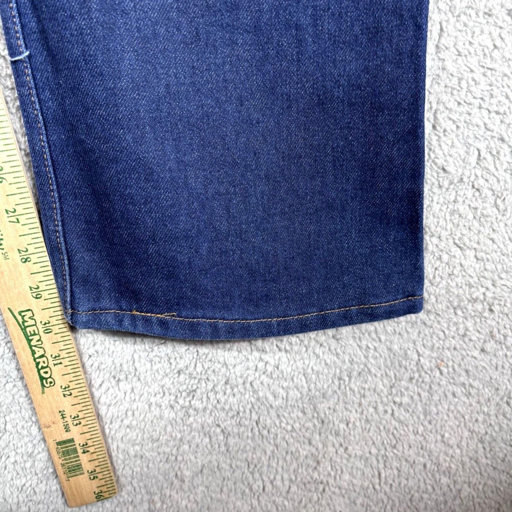 Levi's VINTAGE Levi's 516 Jeans Mens 36x30 Bootcut Denim Blue USA 500 Series Regular Inseam 30 Pockets Logo Cotton Blend Cotton Polyester Beige? Size US 36 / EU 52 - 4 Thumbnail