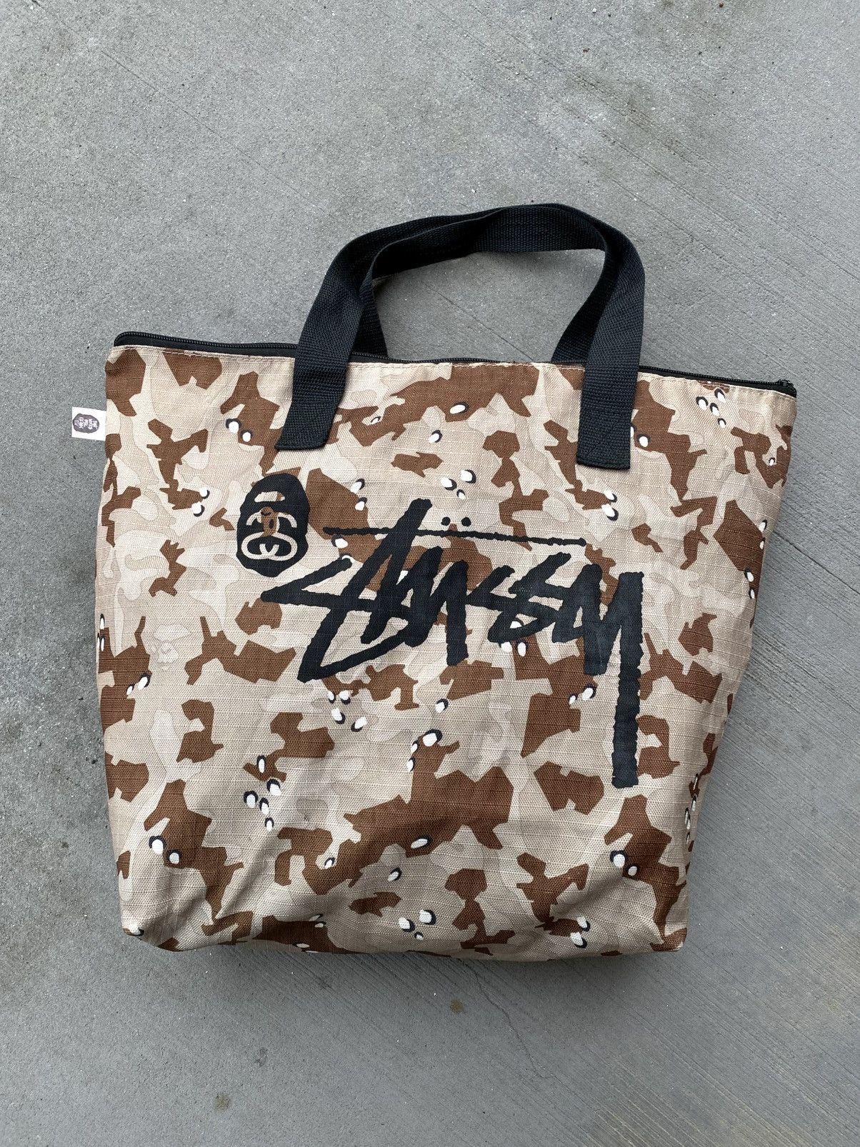 Bape × Stussy Stussy x Bape Camo Tote Bag Size ONE SIZE - 1 Thumbnail