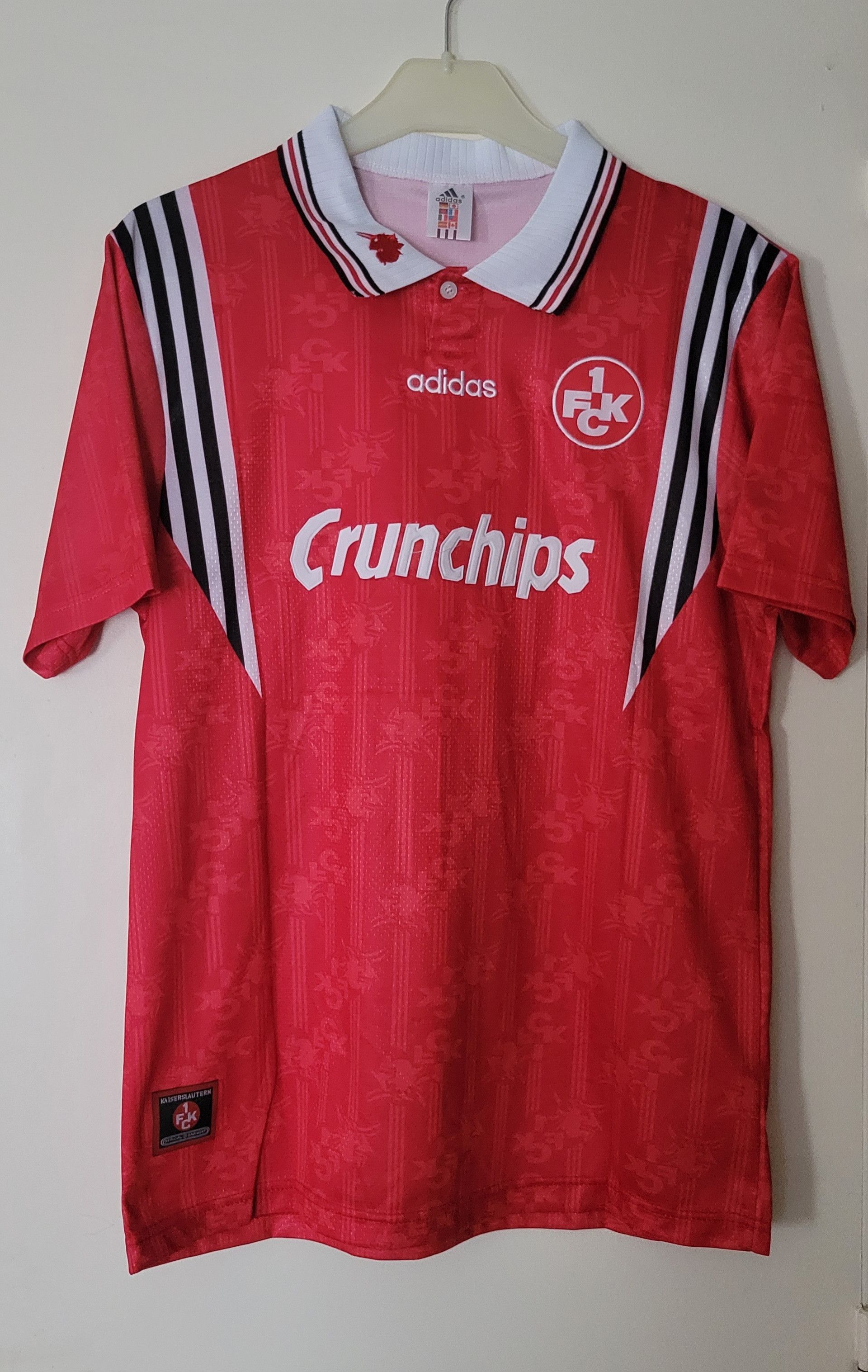Other Brehme 6 Kaiserslautern 1997 Fußball vintage Trikot Jersey Size US L / EU 52-54 / 3 - 3 Thumbnail