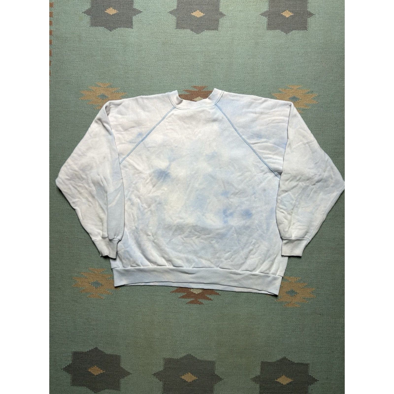 Peanuts VINTAGE 80s Snoopy Christmas Noel Peanuts Cartoon Crewneck Sweatshirt Adult XL Blue Pullover Men Mens Size US XL / EU 56 / 4 - 7 Thumbnail