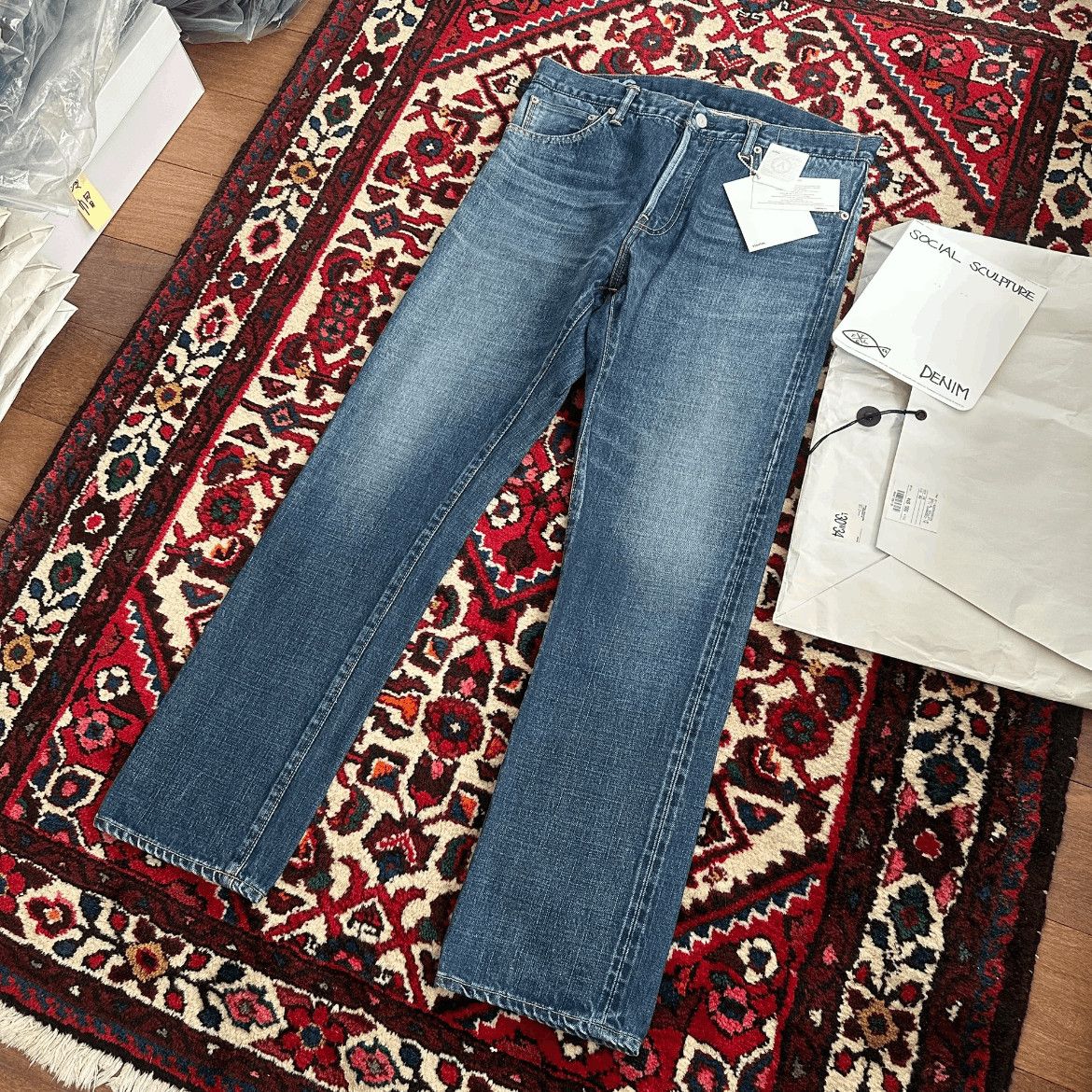 Visvim Visvim 18AW 11D16 Distressed Washed Denim-2505 Size US 34 / EU 50 - 3 Thumbnail