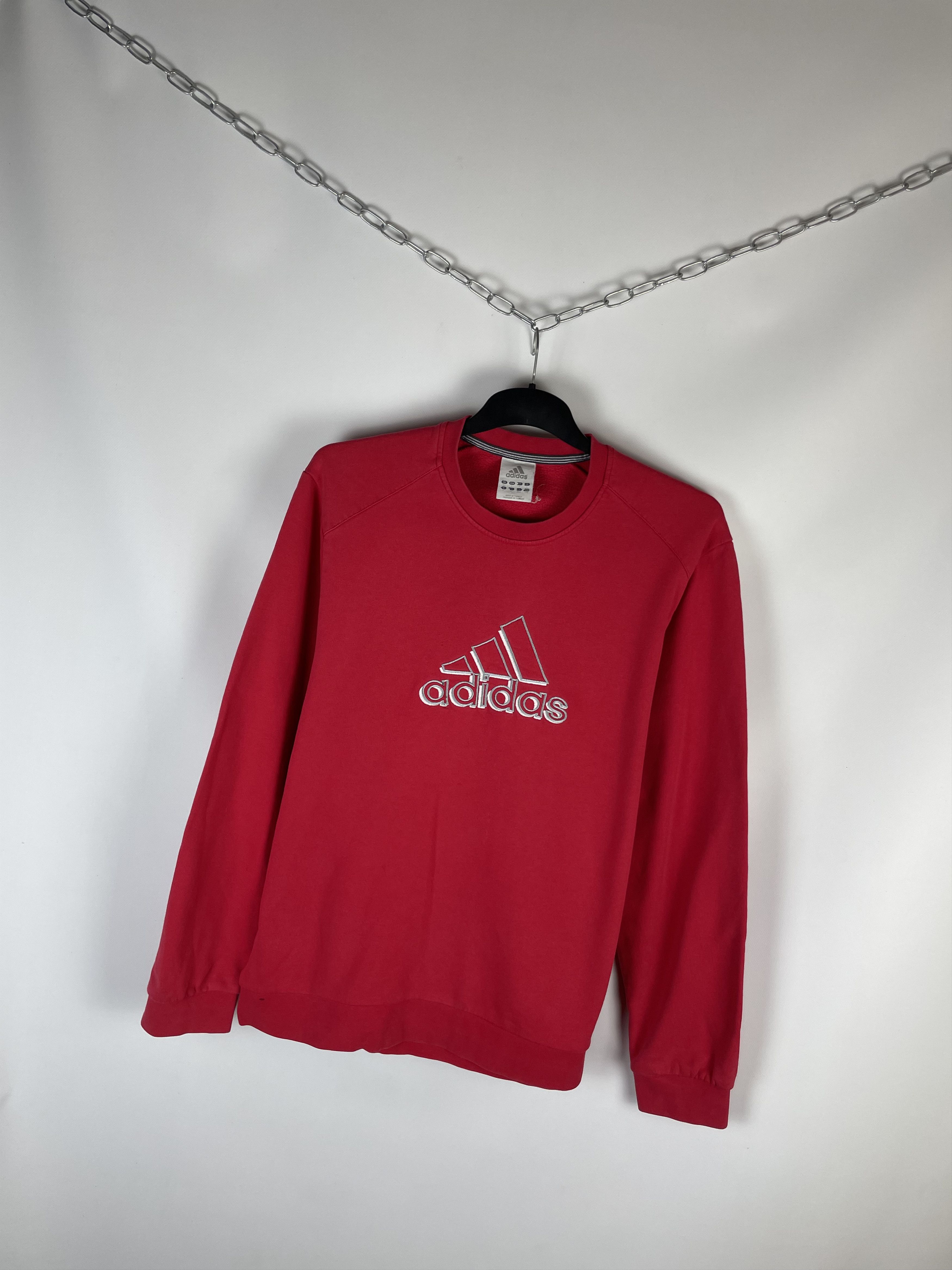 Adidas Vintage 90s Adidas Sweatshirt Size US M / EU 48-50 / 2 - 2 Thumbnail