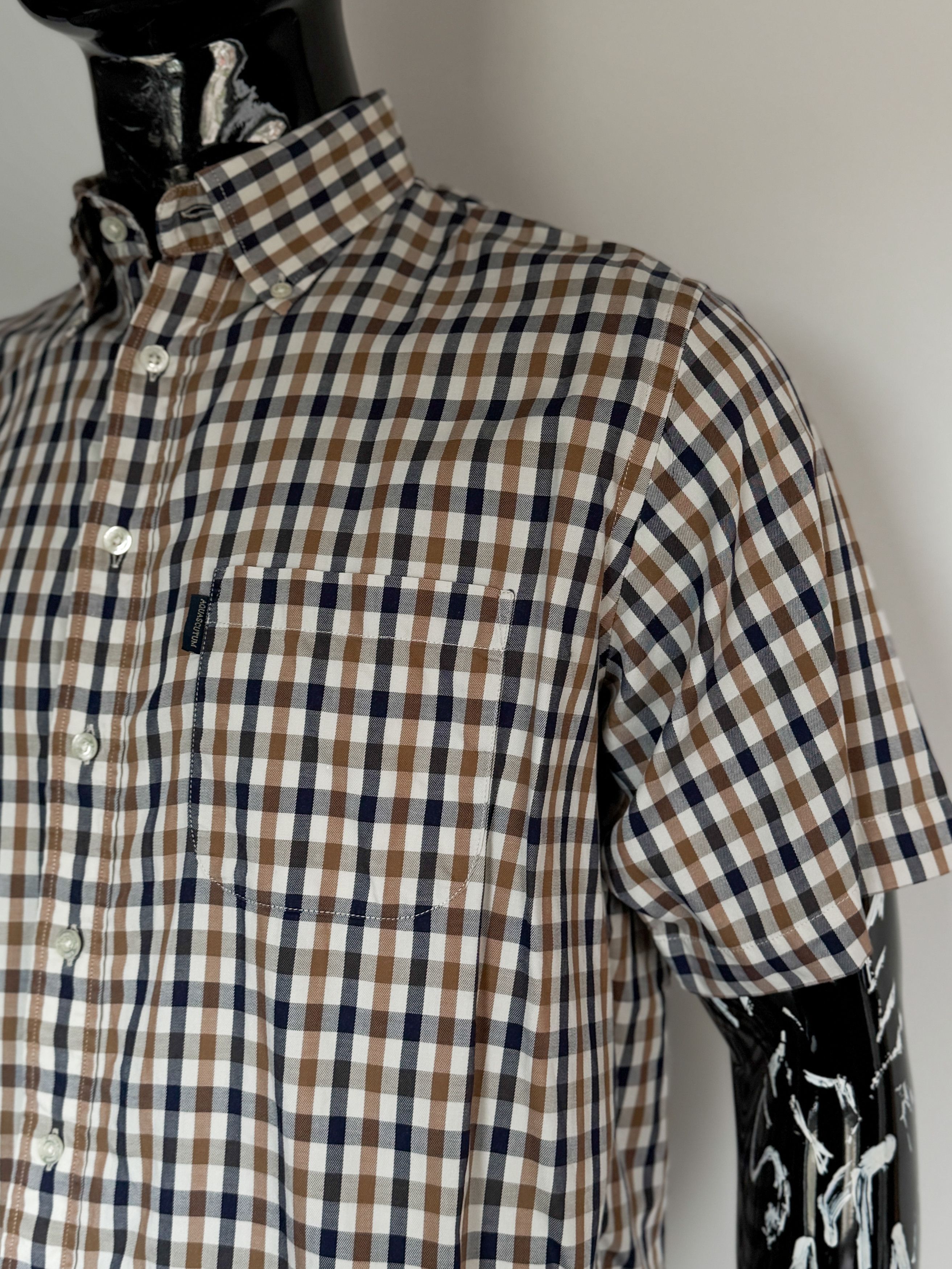 Aquascutum Aquascutum Men’s Short Sleeve Size US L / EU 52-54 / 3 - 3 Thumbnail