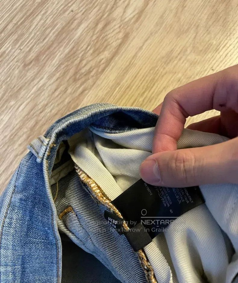 Amiri Amiri Size 30 Artistic, colorful patchwork blue jeans Size US 30 / EU 46 - 5 Thumbnail