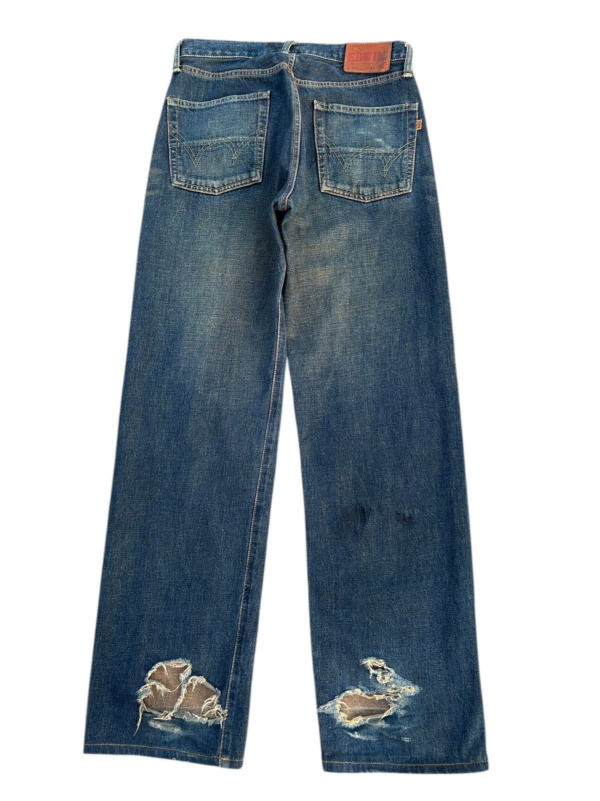 Kapital Vintage Edwin 505X Selvedge Baggy Rusty Distressed Denim Size US 31 - 2 Thumbnail