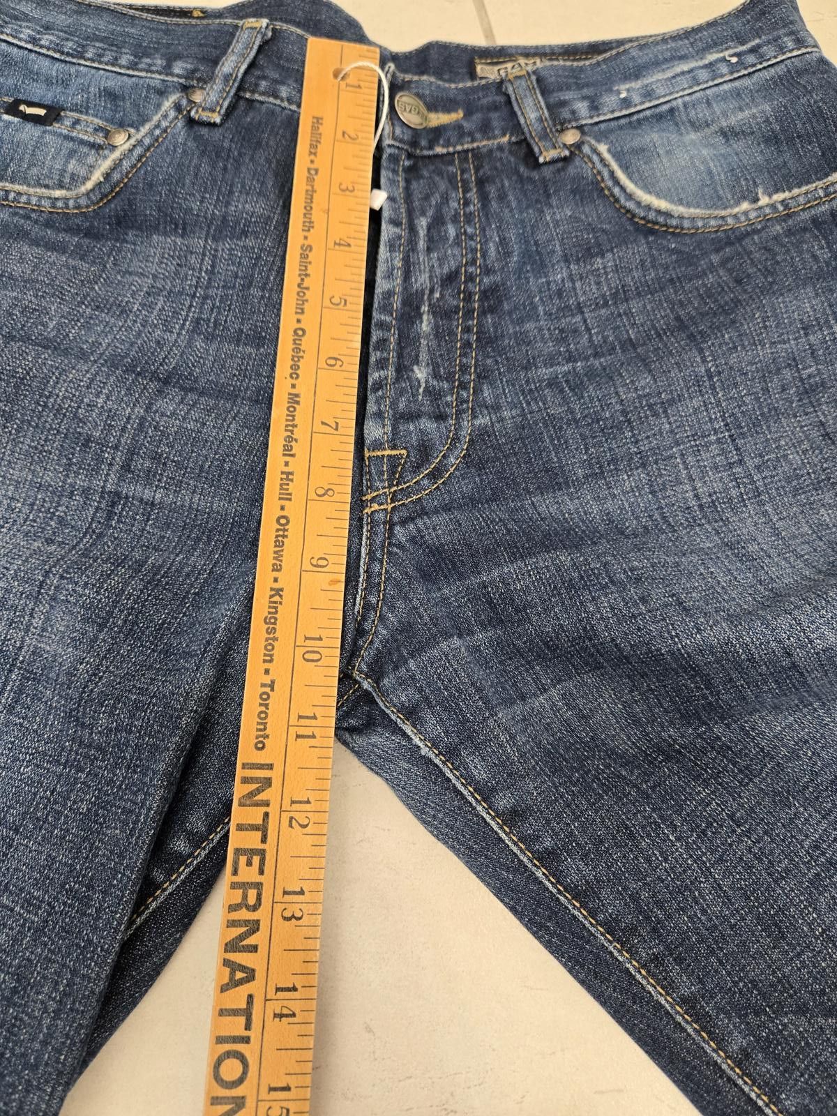 GAS GAS Jeans Men's 29 Medium Wash Straight Leg North Woodstock Size US 29 - 7 Thumbnail