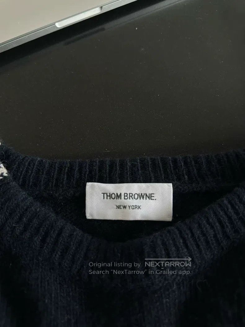 Thom Browne Thom Browne Striped Sweater Size US XL / EU 56 / 4 - 3 Thumbnail