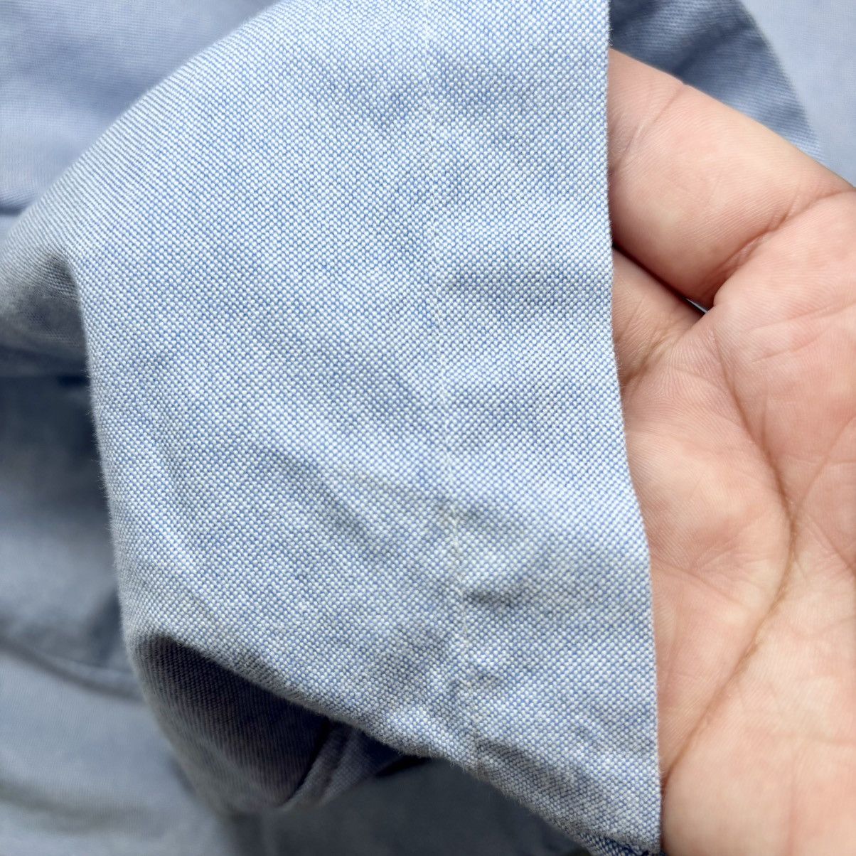 Polo Ralph Lauren Polo Ralph Lauren Shirt Men 3XLT Big Blue Solid Oxford shirt Size US XXL / EU 58 / 5 - 11 Thumbnail