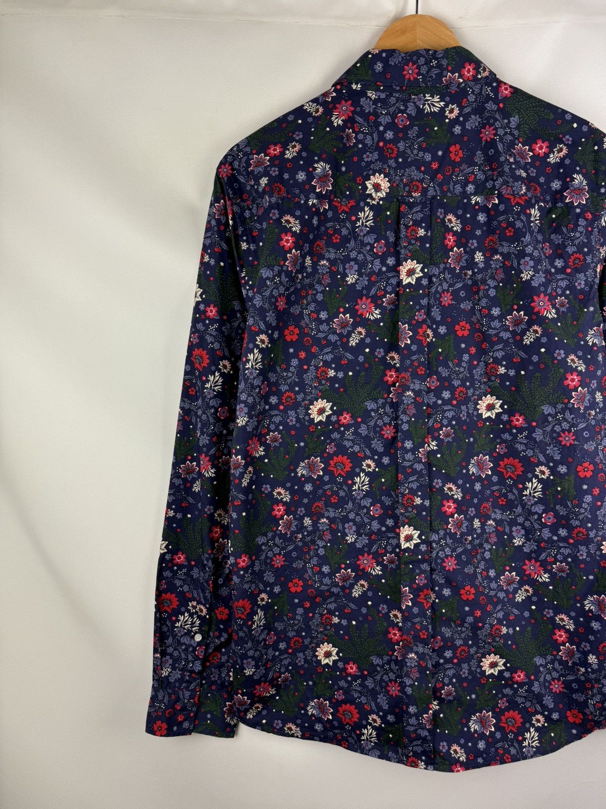 Pretty Green Pretty Green Floral Pattern Long Sleeve Button Up Shirt Size US S / EU 44-46 / 1 - 17 Thumbnail
