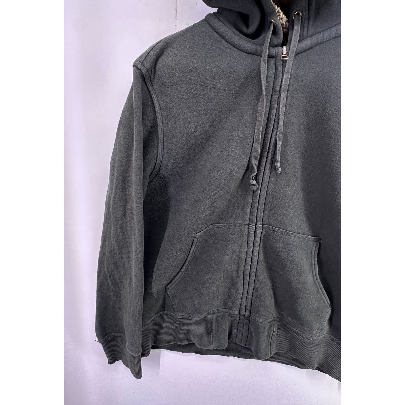 Eddie Bauer Eddie Bauer Dark Green thick Zip Up Hoodie Size Large Size US L / EU 52-54 / 3 - 5 Thumbnail