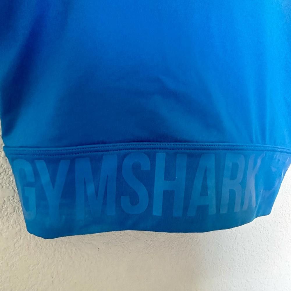 Gymshark Gymshark Serene Blue Sports Bra Racerback Blueberry Small Size ONE SIZE - 4 Thumbnail