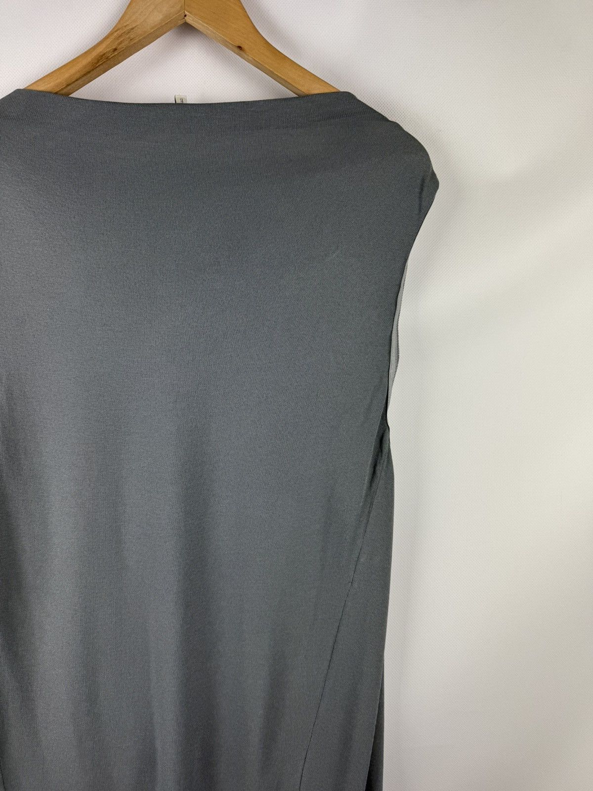Annette Gortz Annette Gortz Avant-Garde Sleeveless Viscose Full Zip Dress Size S / US 4 / IT 40 - 18 Thumbnail