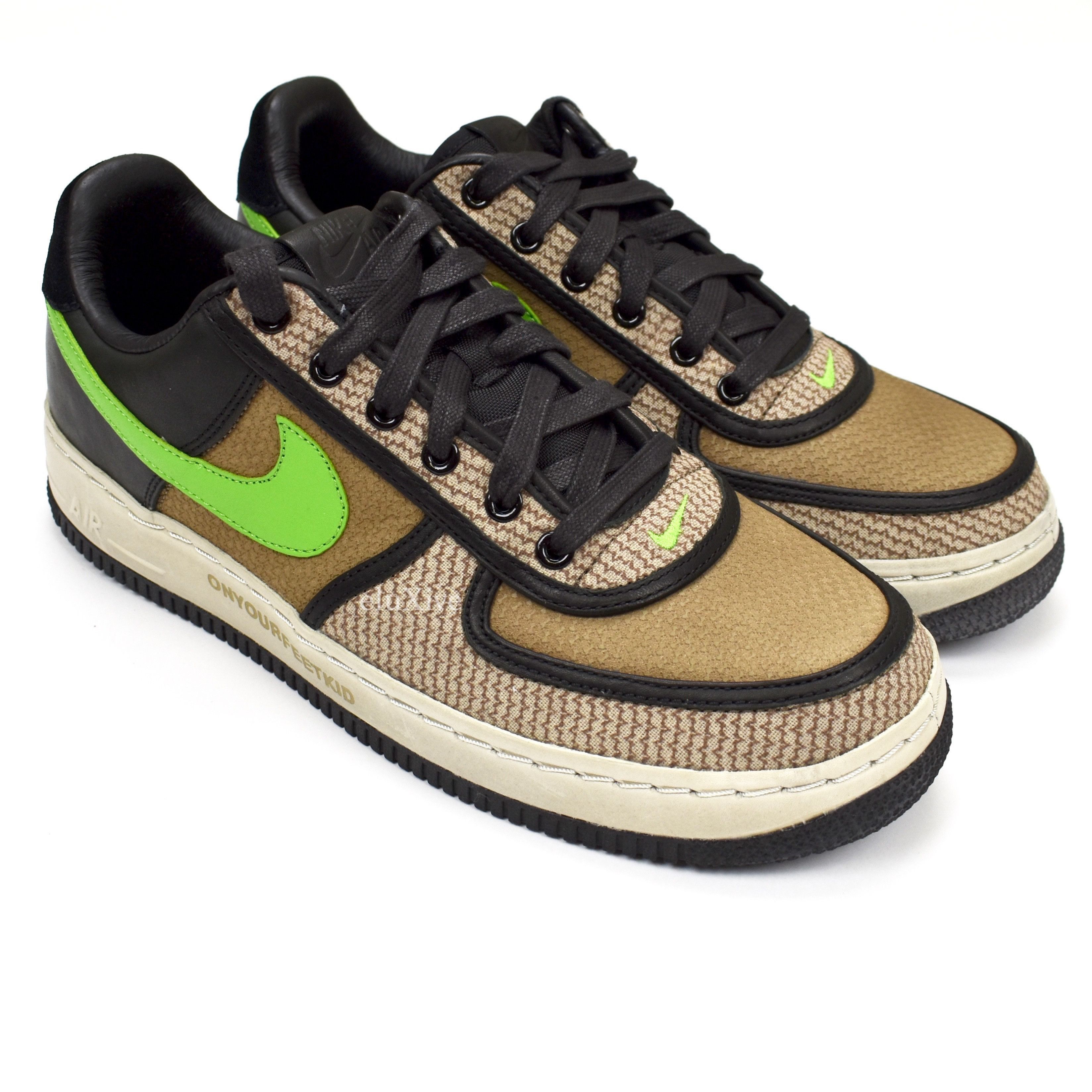 Nike × Undefeated Air Force 1 Undefeated Inside Out 'OnYourFeetKid' Canteen DS Size US 10.5 / EU 43-44 - 1 Preview