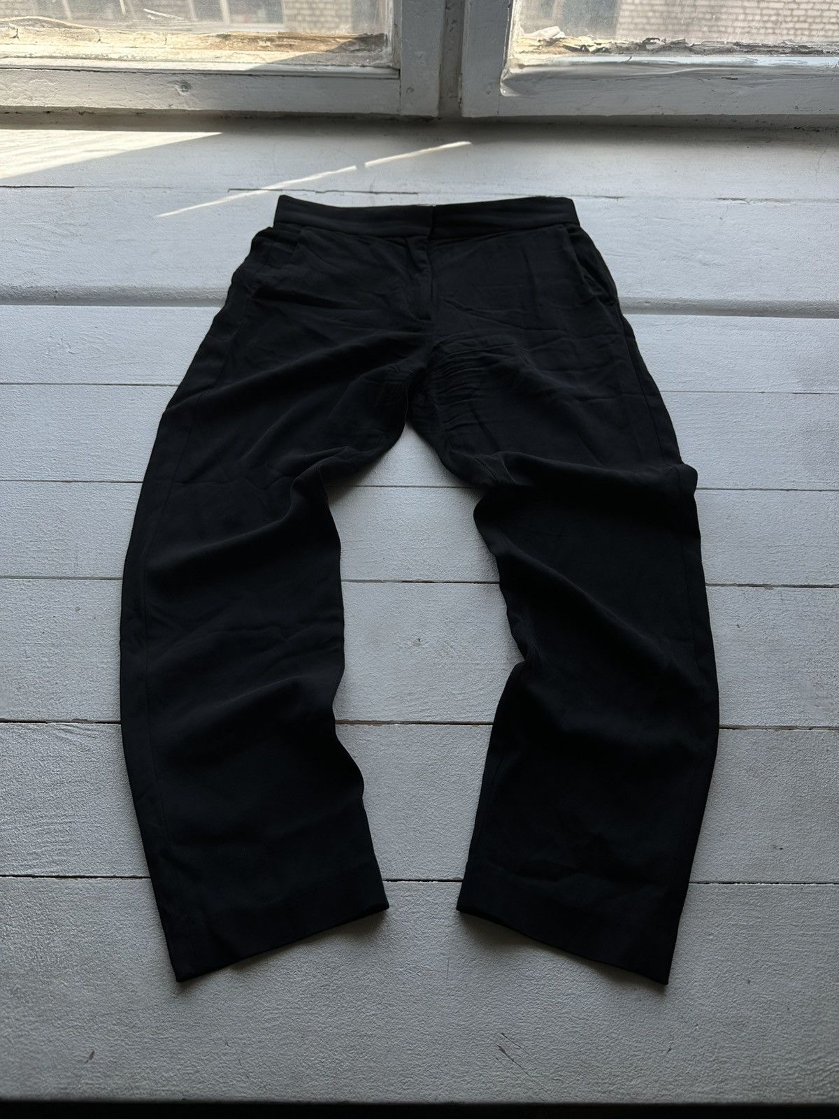 Sandro 🚨Sandro vintage black pants Cotton trousers Size 25" / US 0 / IT 36 - 1 Thumbnail