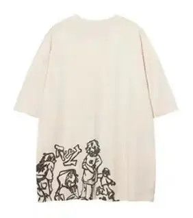 VIBE Streetwear Funny Anime Cartoon Graphic Oversized T-Shirt y2k Size US L / EU 52-54 / 3 - 7 Thumbnail