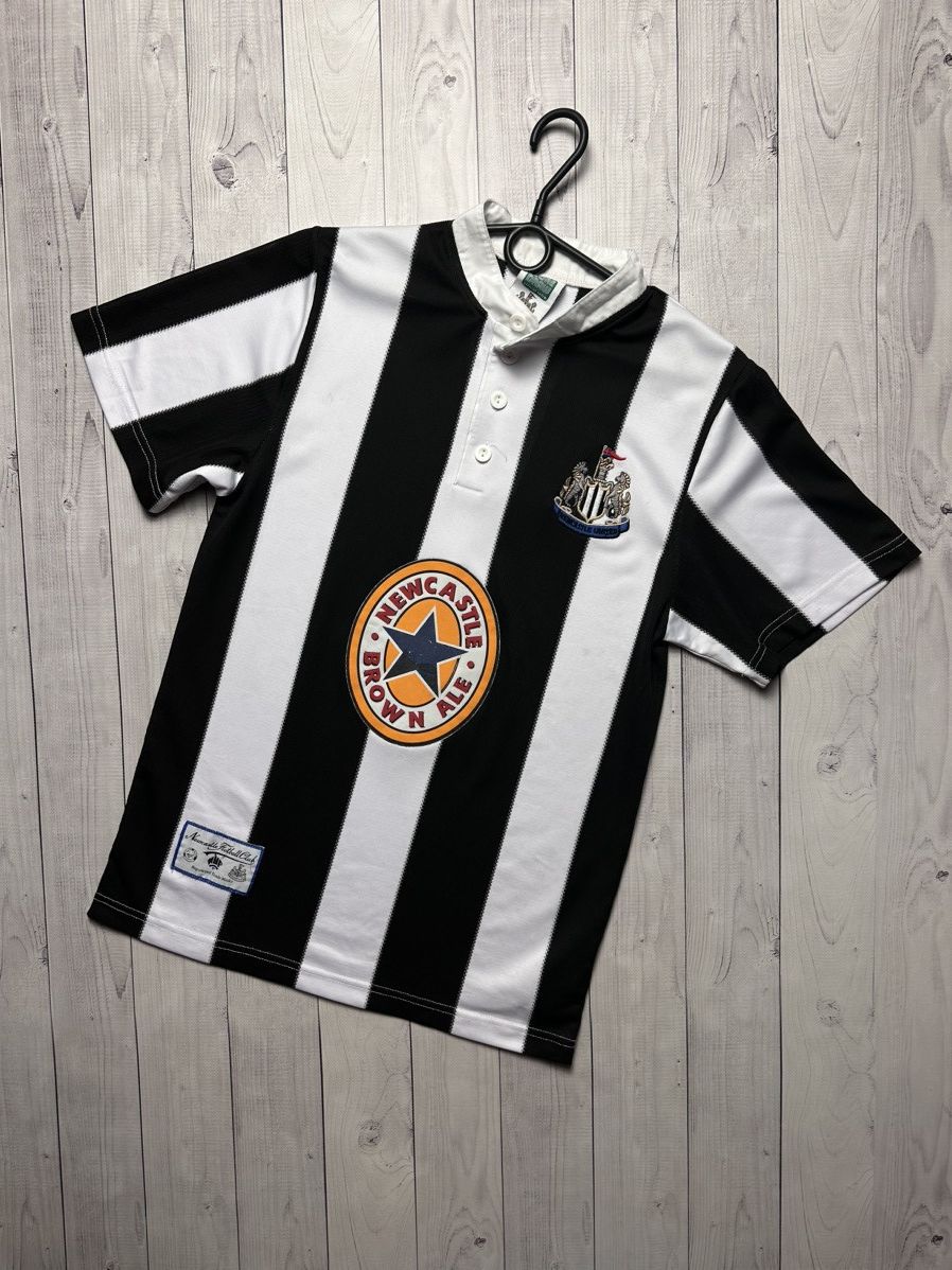 Vintage new Castle United soccer jersey striped retro rare S