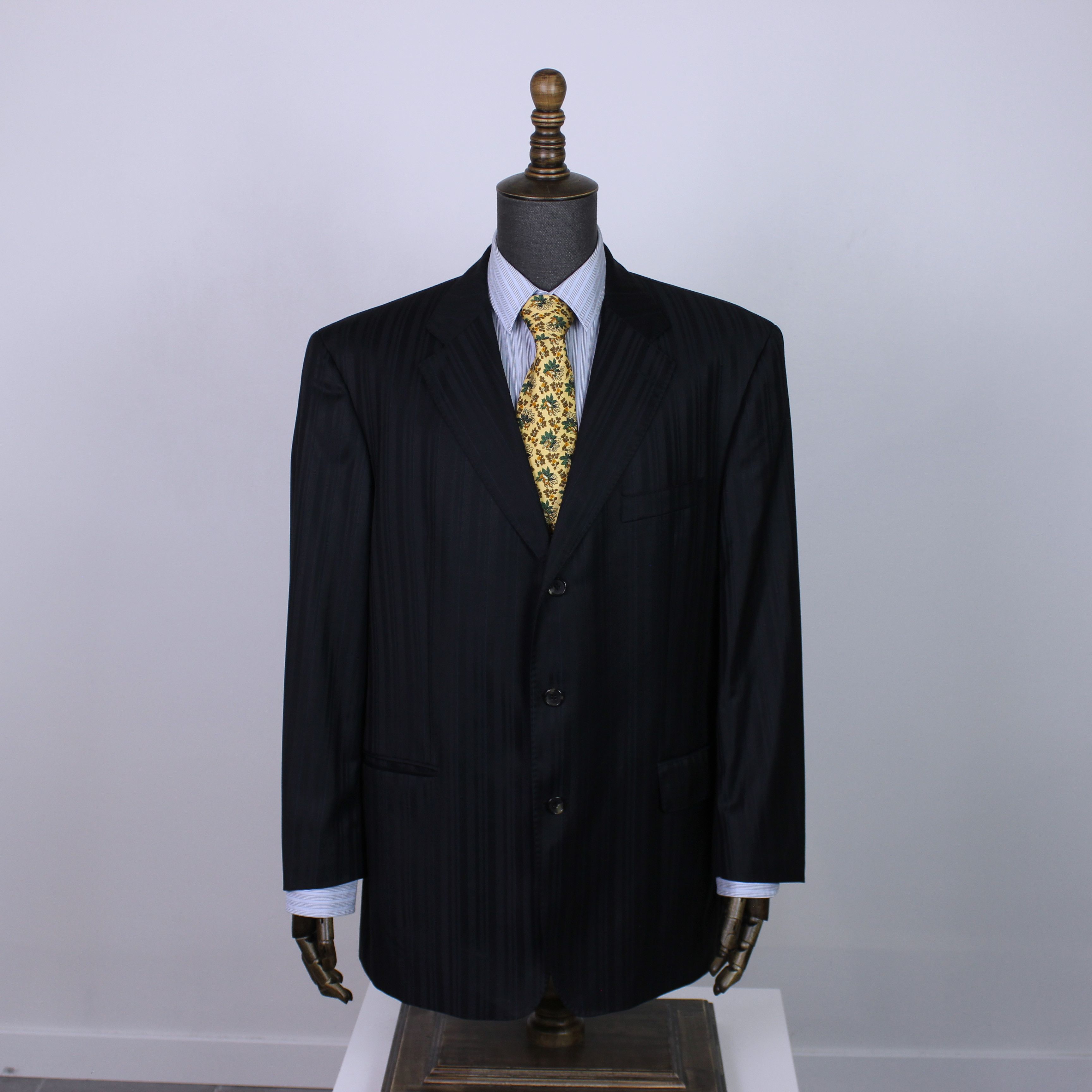 Hugo Boss Hugo Boss suits men full blazer pants black L XL 50 52 Size 52R - 13 Thumbnail