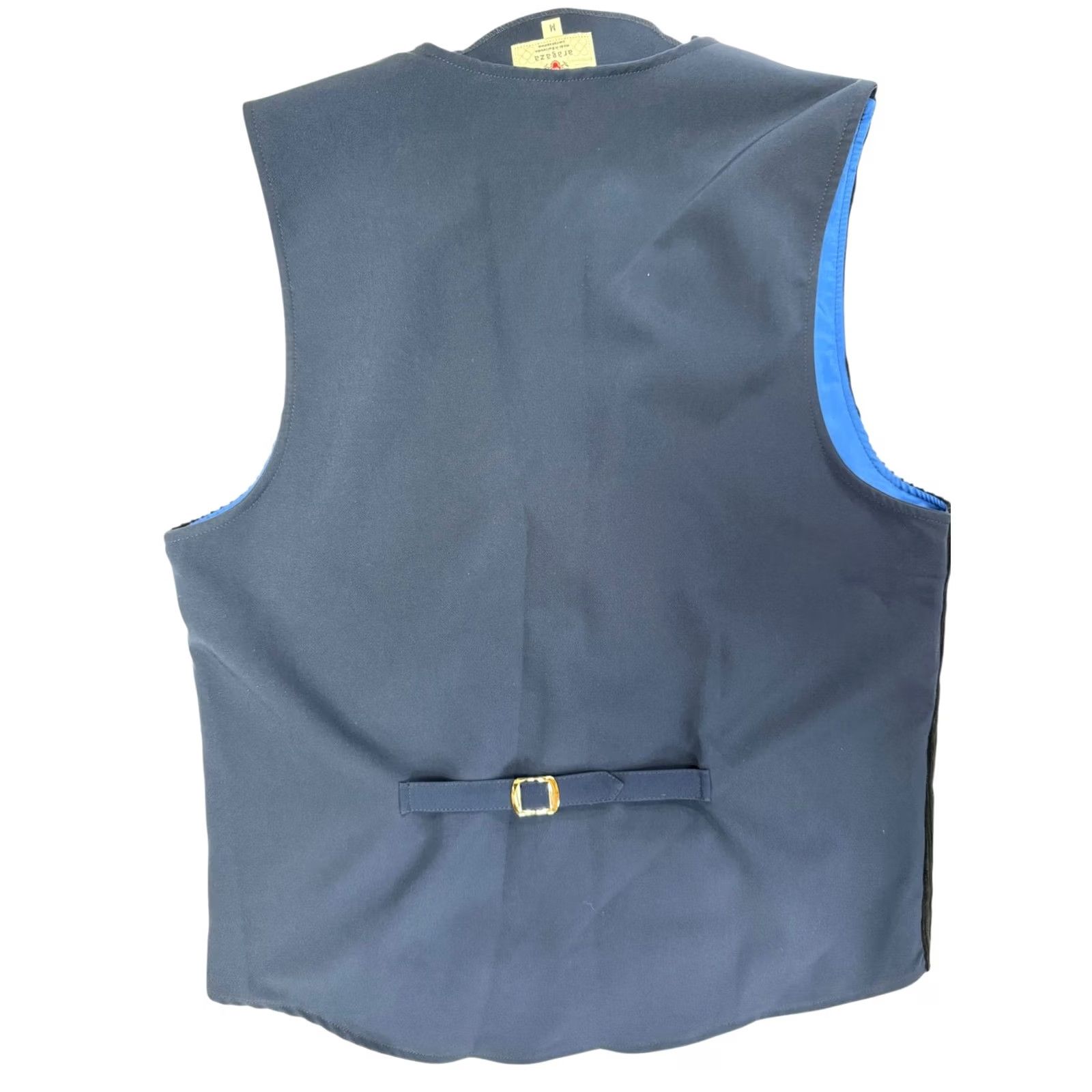 Vintage VINTAGE Aragaza Men's Corduroy Vest Navy Blue M Corduroy Vest Navy Blue Limited Edition Barcelona Men XS? Size US M / EU 48-50 / 2 - 4 Thumbnail