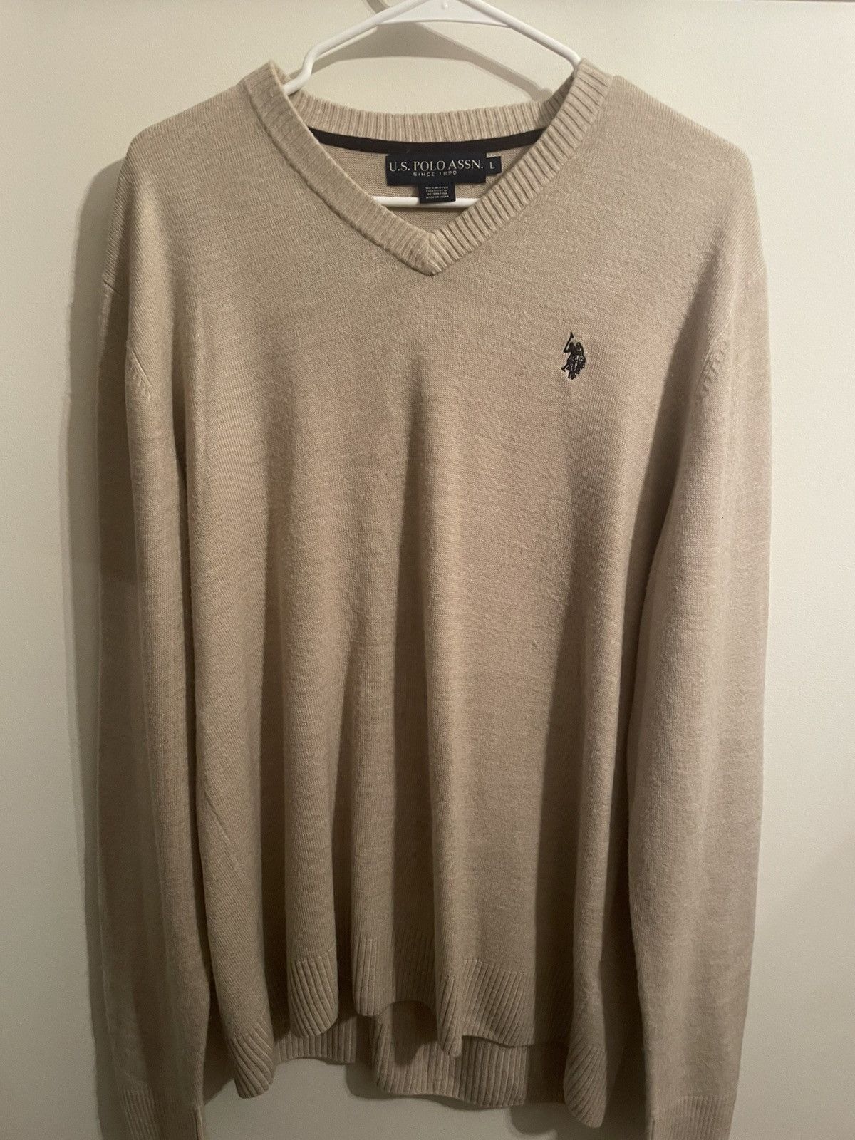 U.S. Polo Assn. Vintage Polo Sweater Size US L / EU 52-54 / 3 - 1 Thumbnail