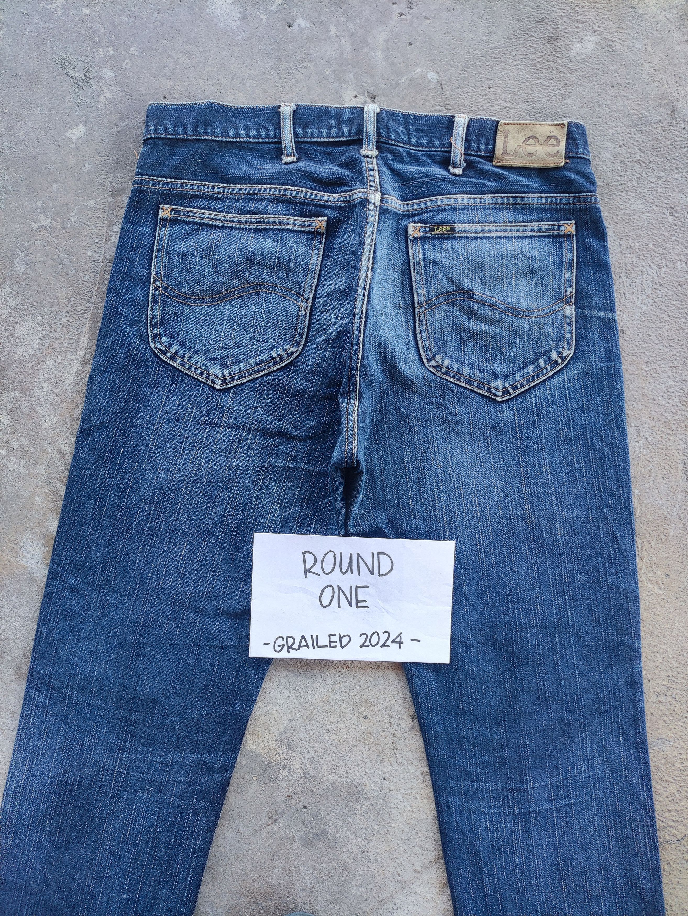 Japanese Brand × Lee Vintage Lee Japan Jeans Distressed Faded Denim Pants W33 Size US 33 - 13 Thumbnail