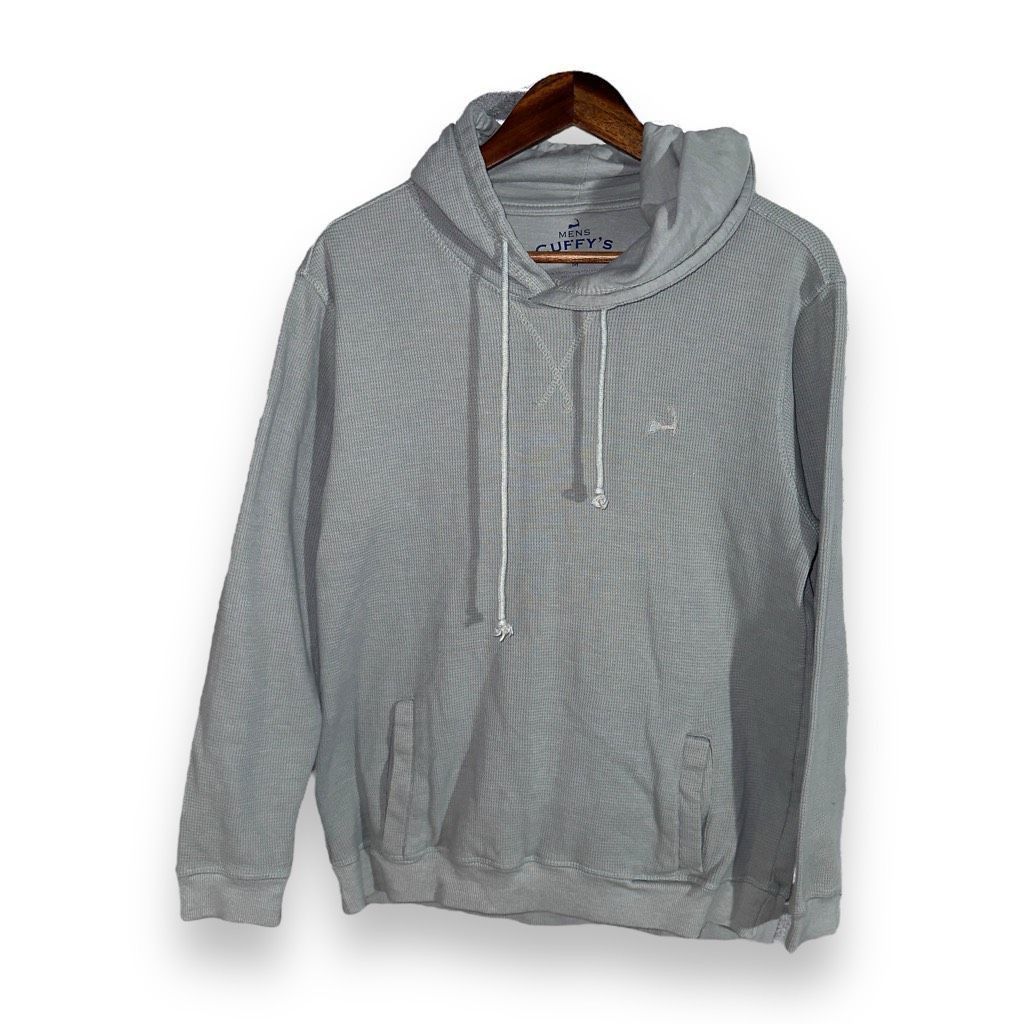 Other Cuffy’s Cape Cod Waffle Knit Hoodie in Sage Green Sz M Size US M / EU 48-50 / 2 - 1 Thumbnail