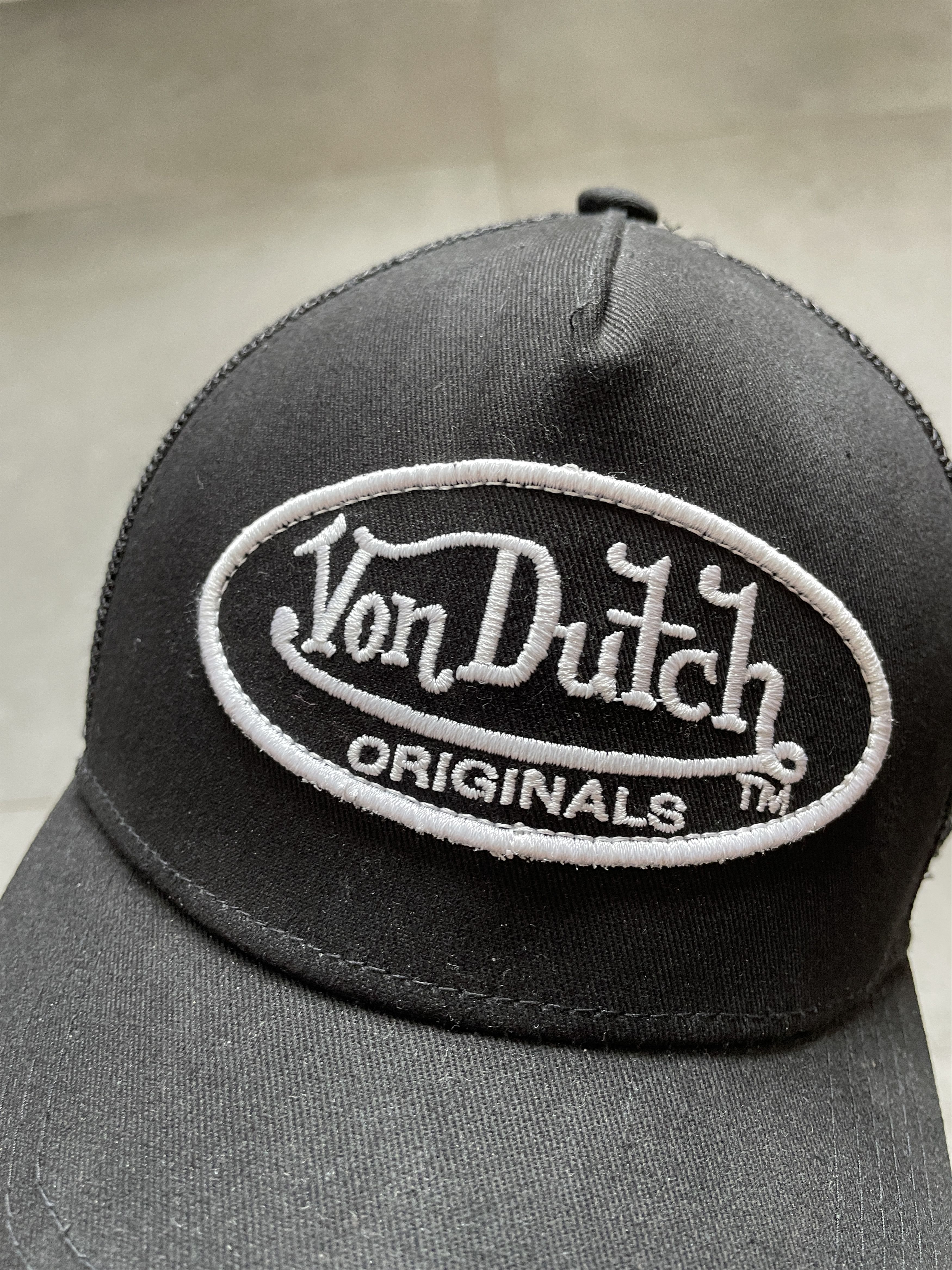 Von Dutch VON DUTCH BLACK TRUCKER HAT Size ONE SIZE - 2 Thumbnail