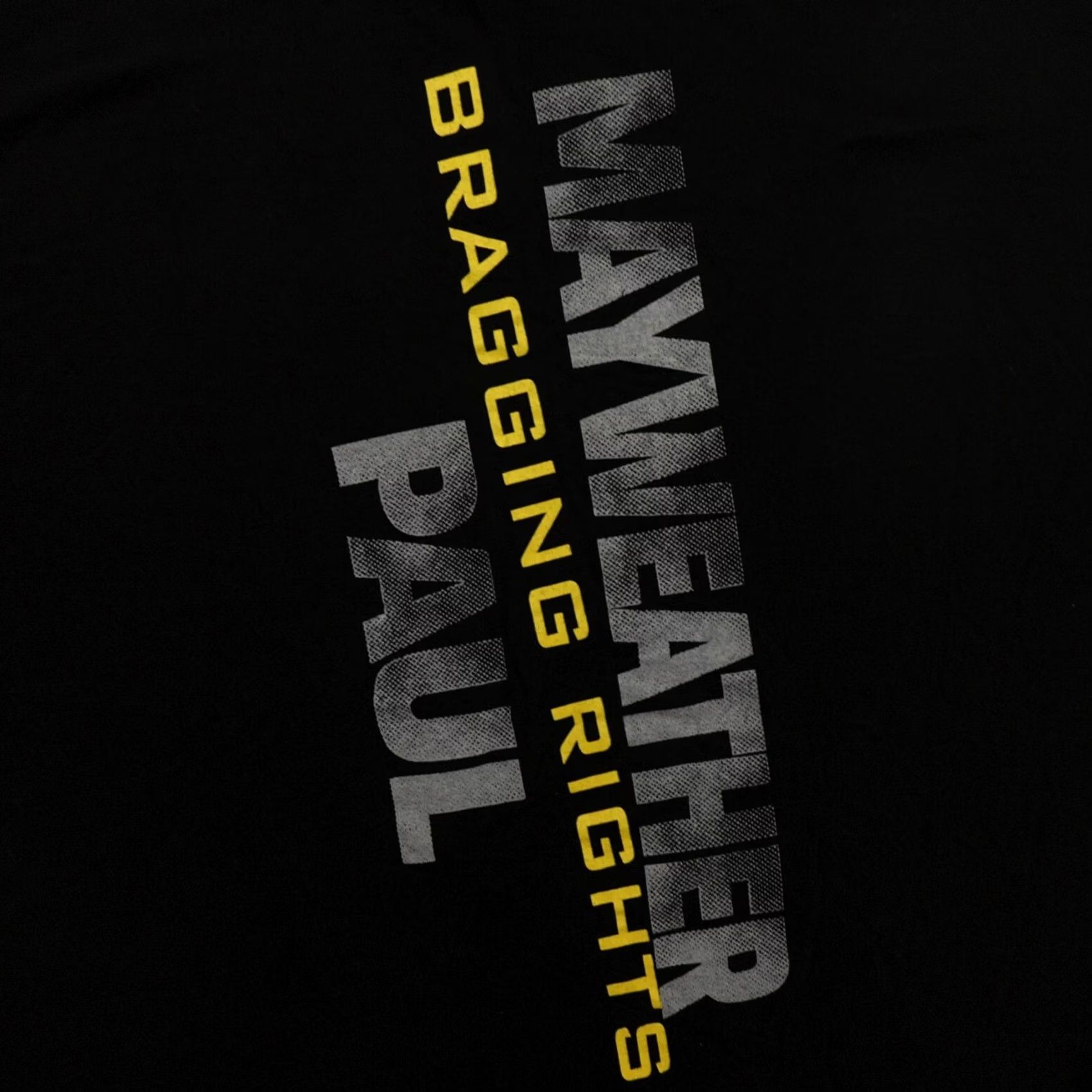 Vintage Mayweather vs Paul XL (23X30) Bragging Rights Black Crewneck Graphic Event Men XL Black Boxing MEASUREMENTS ARE PROVIDED IN PICTURES Size US XL / EU 56 / 4 - 3 Thumbnail