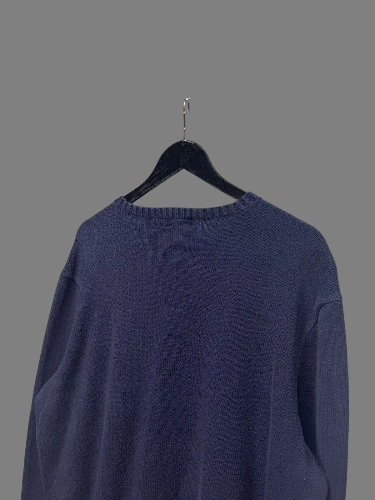 RRL Ralph Lauren Y2K Polo Ralph Lauren Vintage Sweater Navy RRL Sk8 Size US XL / EU 56 / 4 - 16 Thumbnail