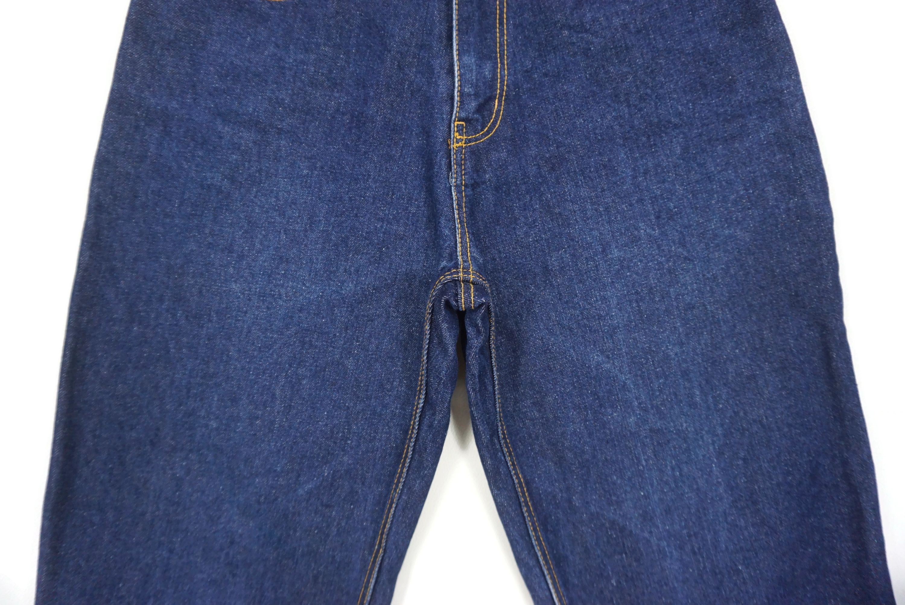 Japanese Brand NOUGHTIES Jeans W33xL31 Hip Hop Skates Mocking Evisu Denim Size US 32 / EU 48 - 5 Thumbnail
