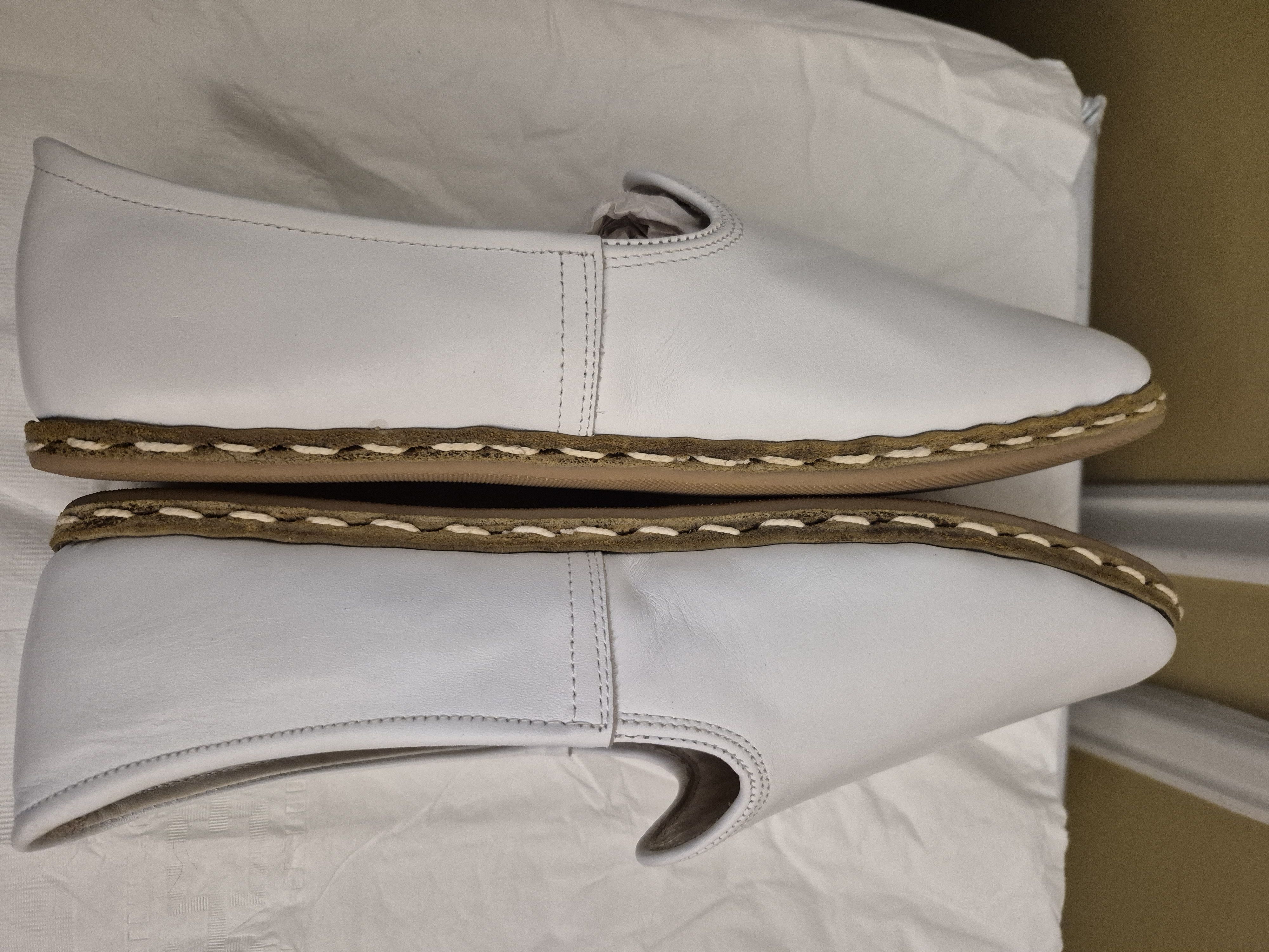 Other Sabah "Baja" WhiteLeatherLoafers Size 4/ US 11-11.5 Size US 10.5 / EU 43-44 - 5 Thumbnail