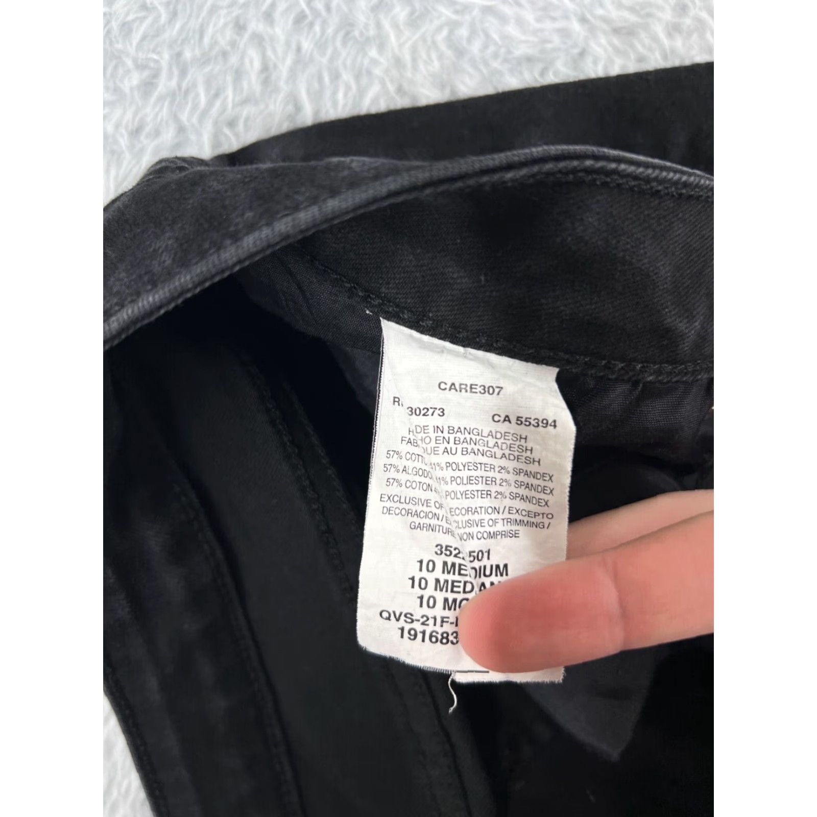 Lee Lee Jeans Women Bootcut 10 Black Denim Regular Cotton 30x30 Distressed Zip 5-Pocket Southwestern Cowboy Designer Lee Size 32" / US 10 / IT 46 - 7 Thumbnail