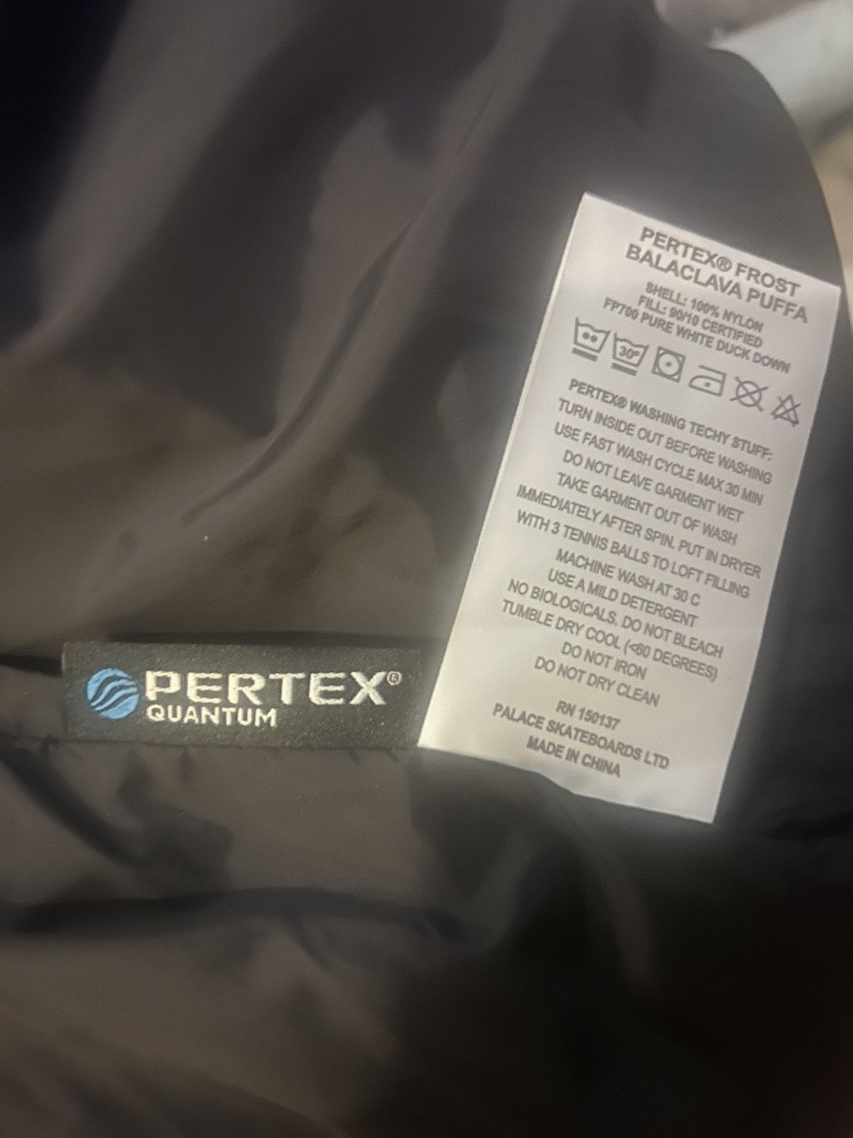 Palace Palace Pertex Frost Balaclava Puffa Black Size US S / EU 44-46 / 1 - 8 Thumbnail