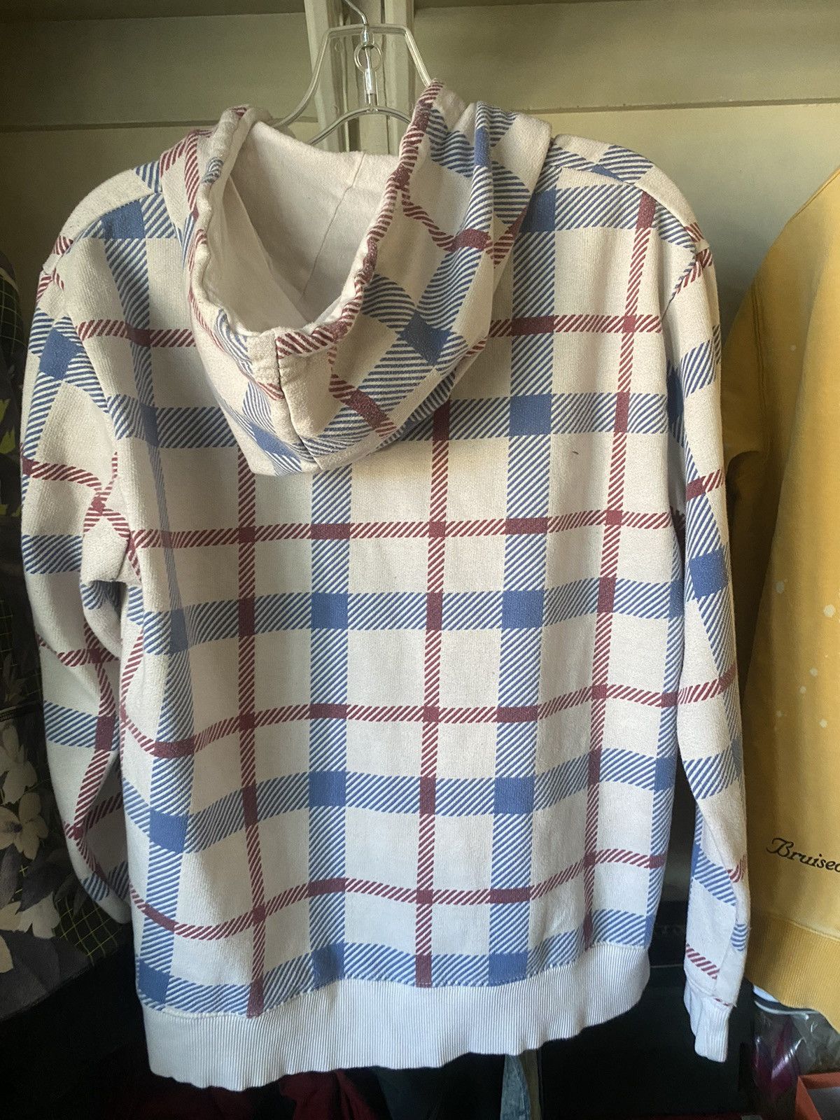 Japanese Brand × Vintage Plaid hoodie Size US S / EU 44-46 / 1 - 3 Thumbnail