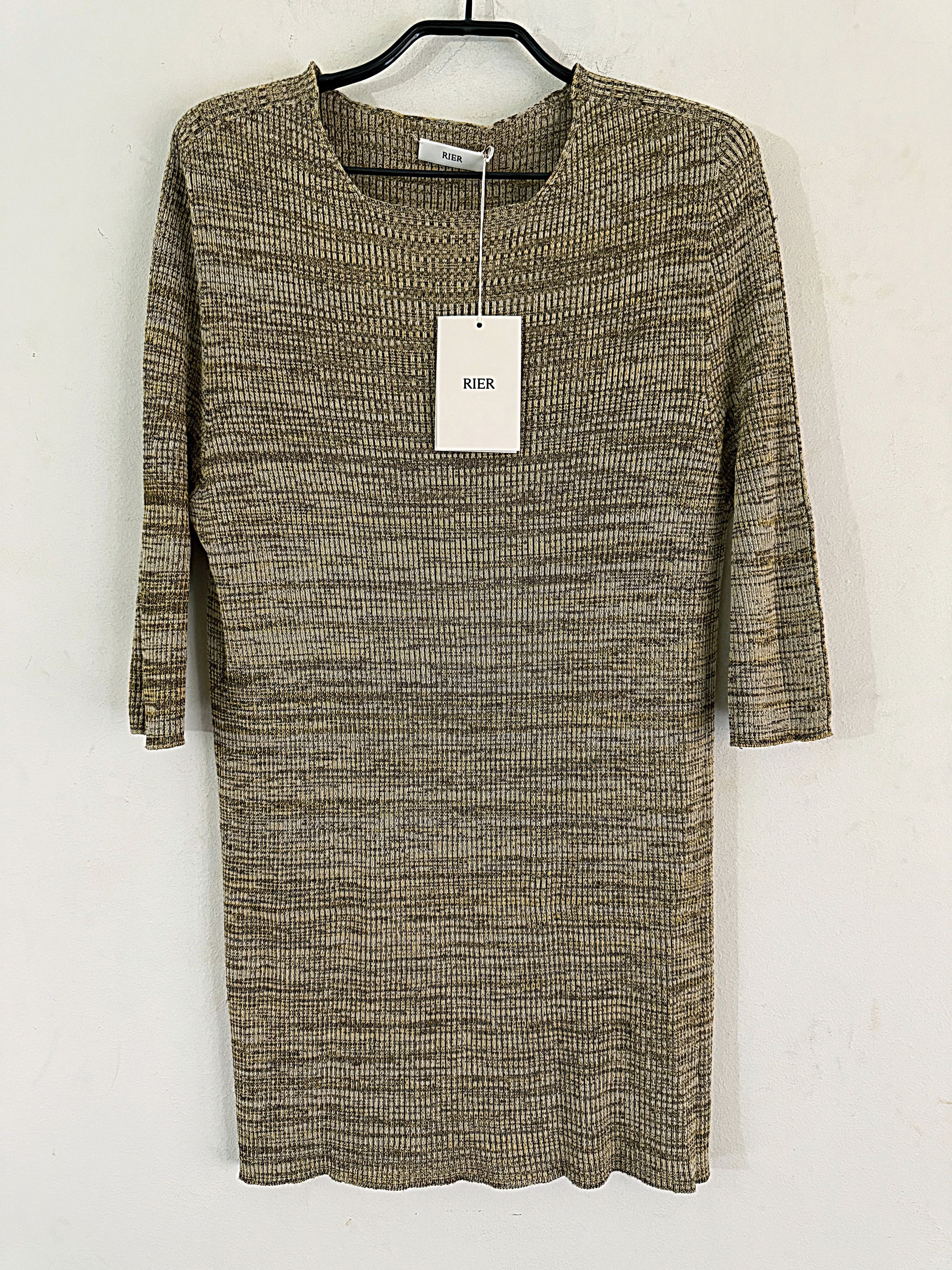 RIER Rier Citrine Gemstone Silk Knit Size US XL / EU 56 / 4 - 2 Thumbnail
