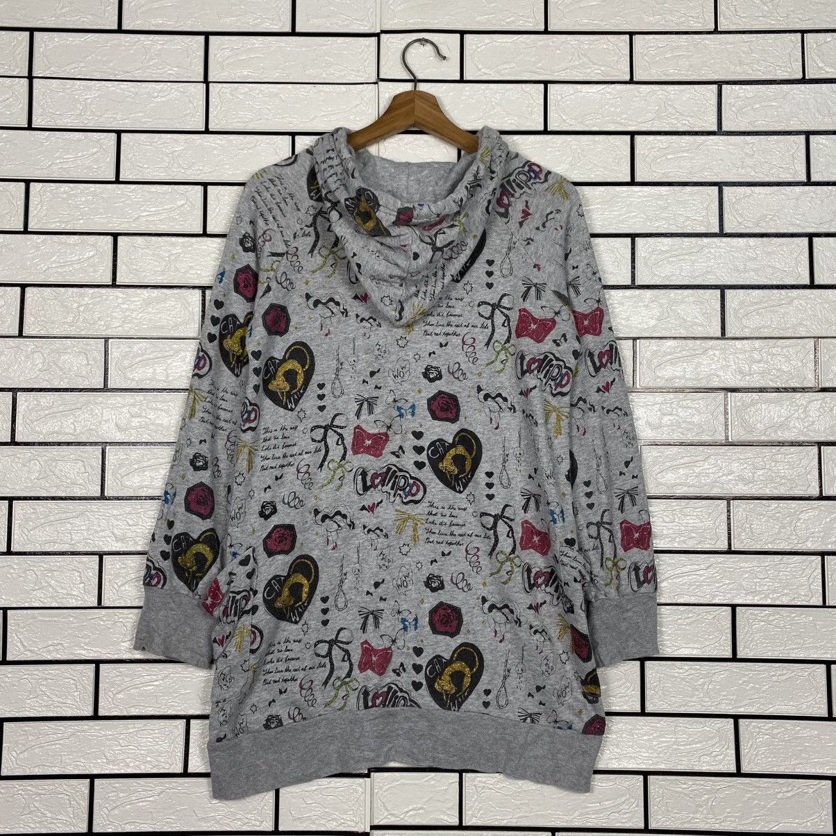 Hysteric Glamour 📌Hoodie Zipper Scolar Full Print Size US M / EU 48-50 / 2 - 9 Thumbnail