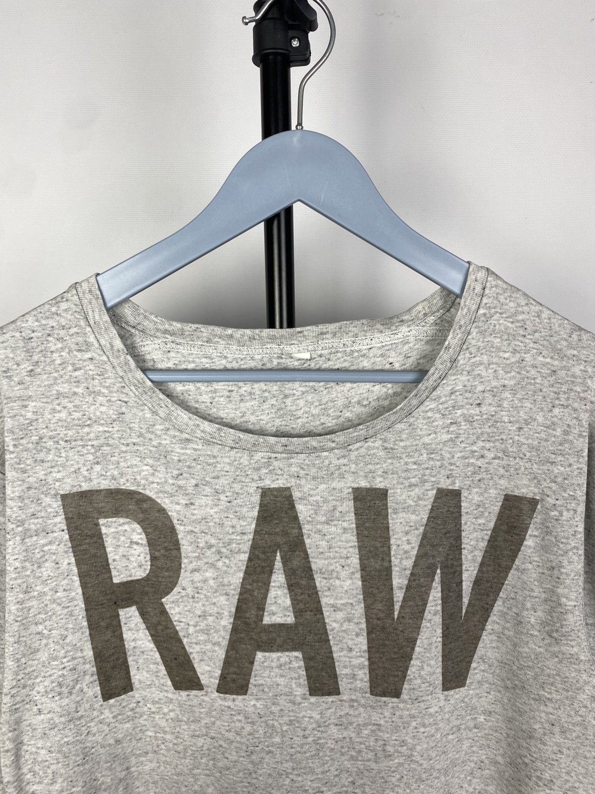 G-Star G Star Raw T-Shirt White Big Central Logo Size L Size US L / EU 52-54 / 3 - 5 Thumbnail