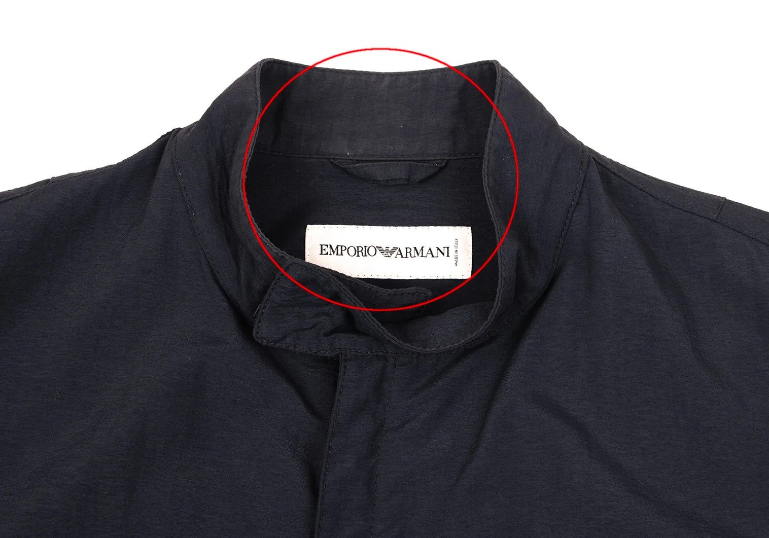 Emporio Armani Nylon Swing Top in Navy, Size 46 Size US S / EU 44-46 / 1 - 3 Thumbnail
