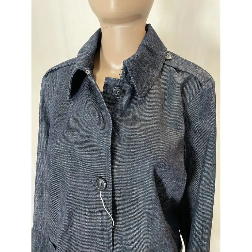 Marina Rinaldi Blazer in denim, Marina Rinaldi Size L / US 10 / IT 46 - 4 Thumbnail