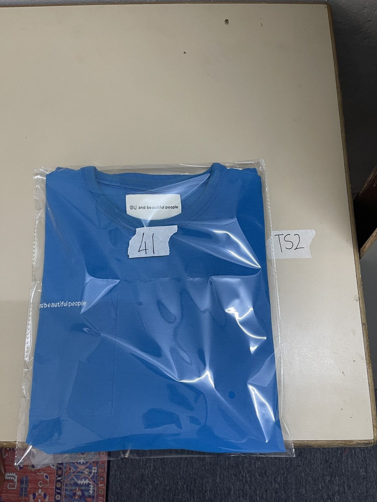 GU × Japanese Brand GU and Beautiful People Leather Strip Tee Size US M / EU 48-50 / 2 - 7 Thumbnail